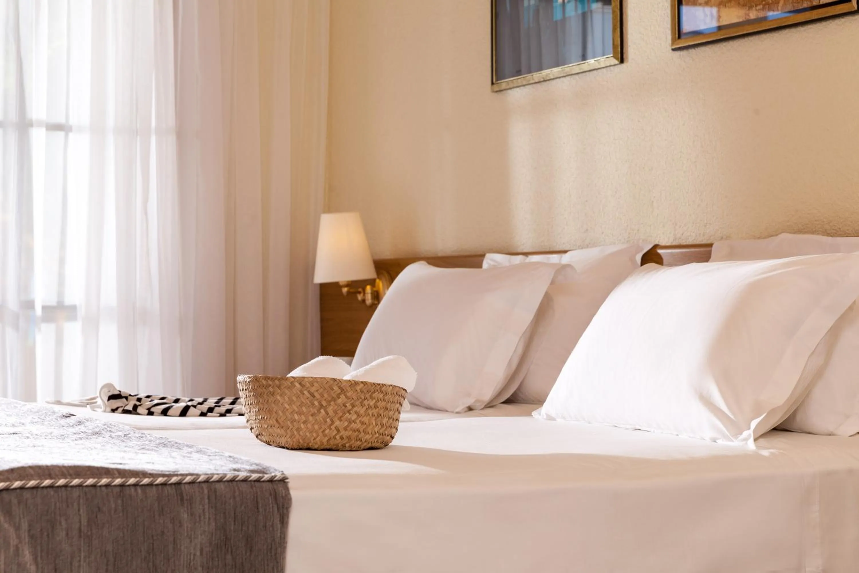 Bed in Possidi Holidays Resort & Suite Hotel