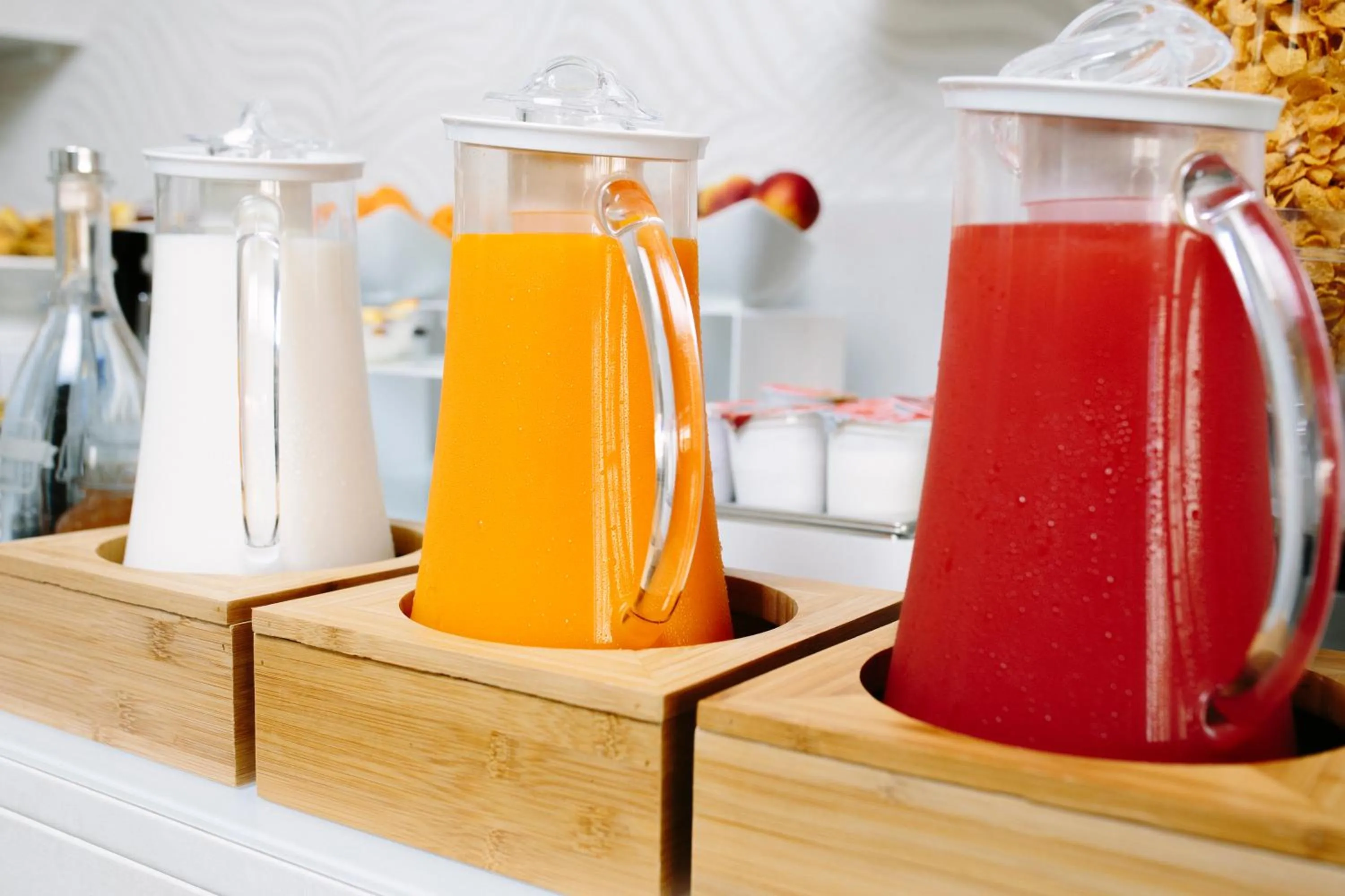 Continental breakfast in Hotel Paradiso