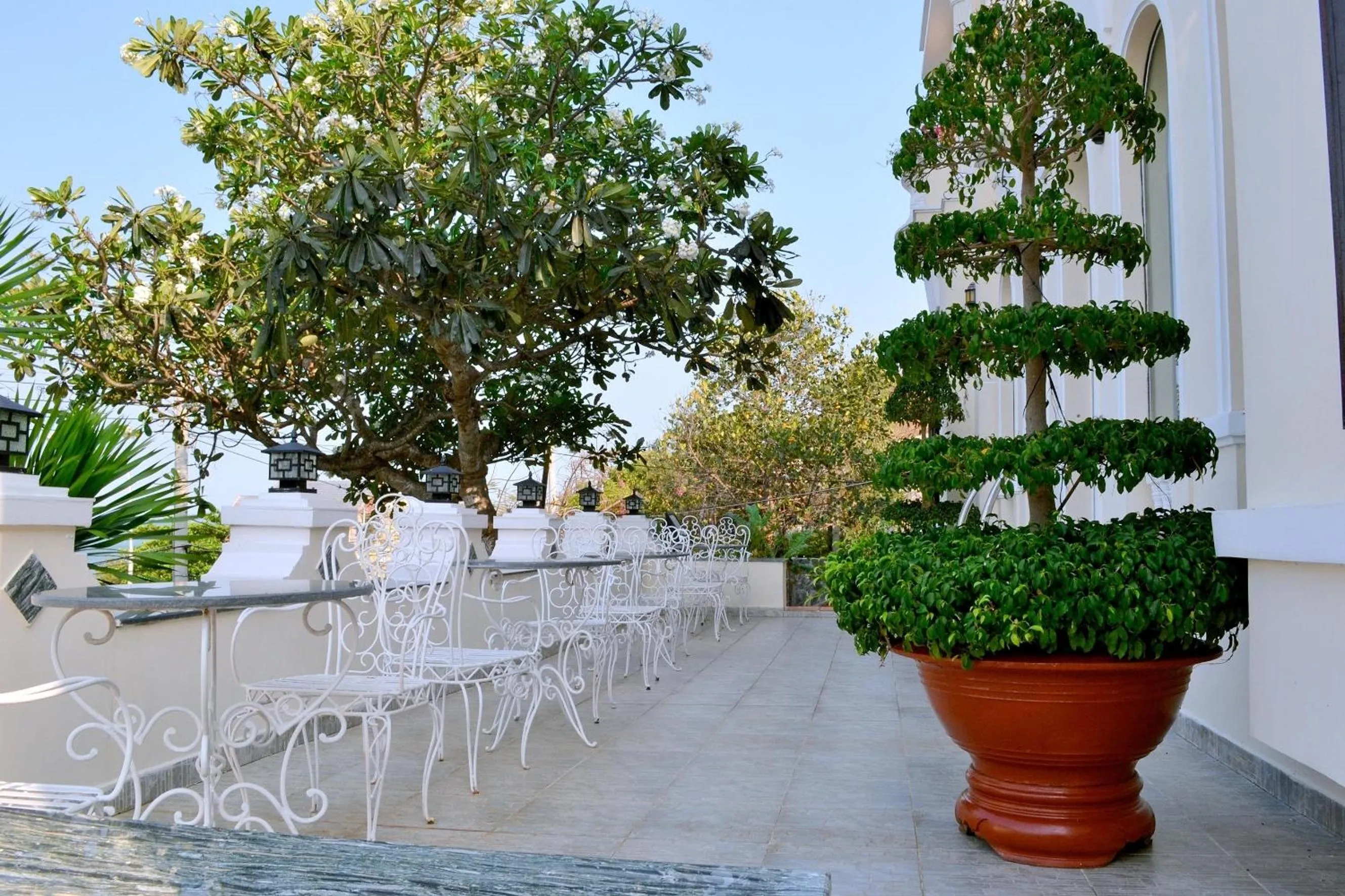 Balcony/Terrace in Huong Sen 2 Vung Tau Hotel