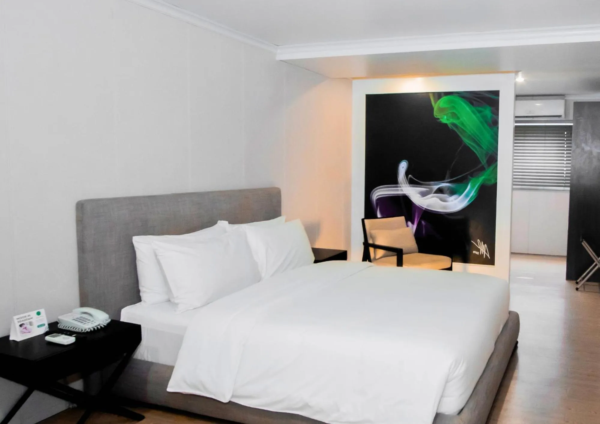 Bed in Green Sun Hotel