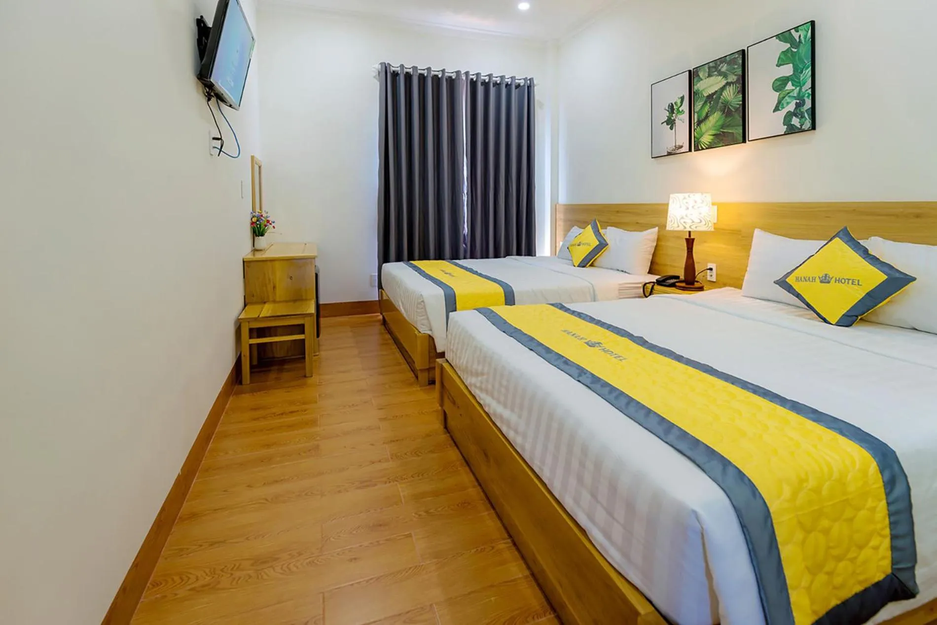Bed in Hanah Hotel Phan Thiet