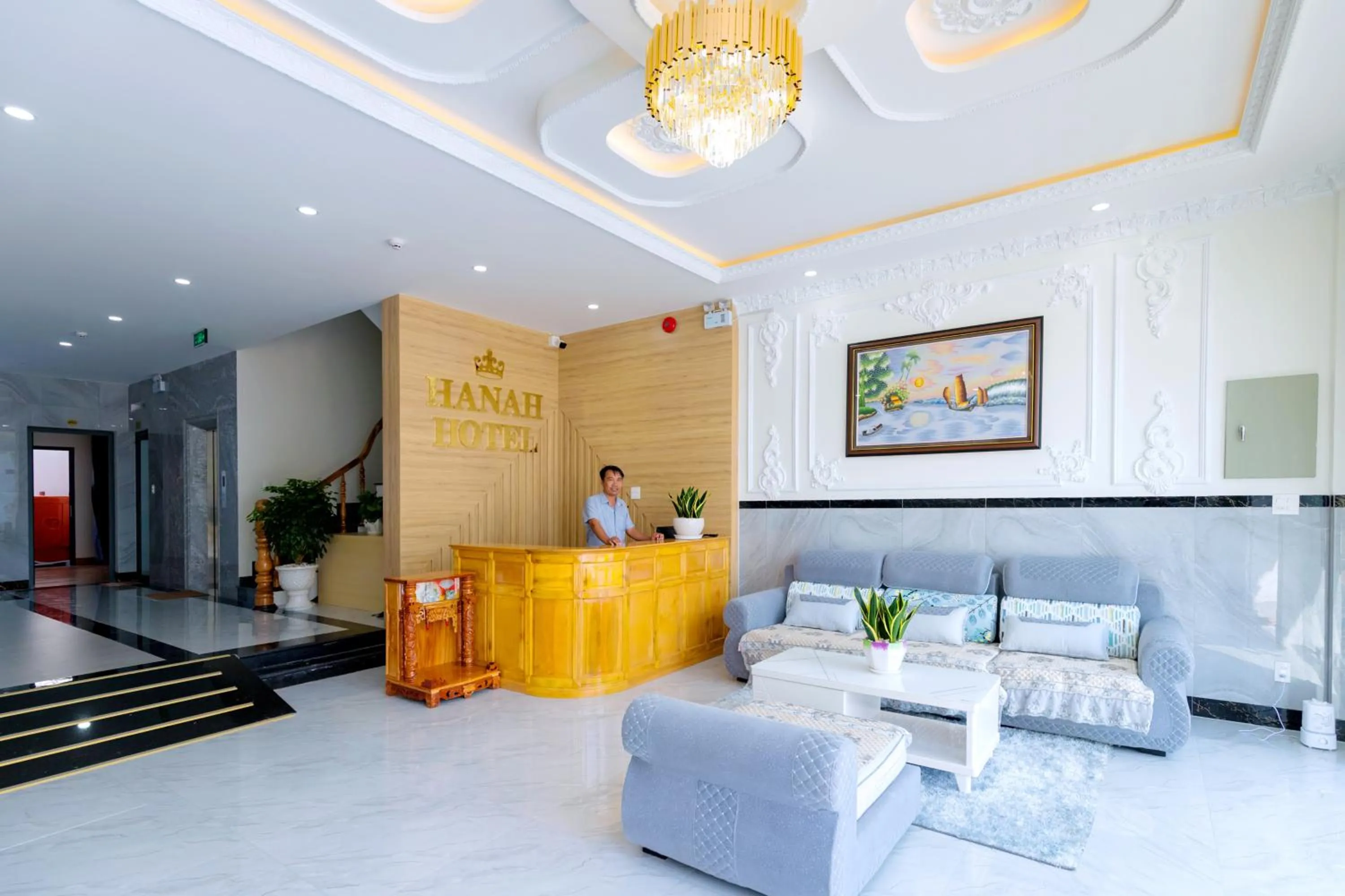 Lobby or reception in Hanah Hotel Phan Thiet