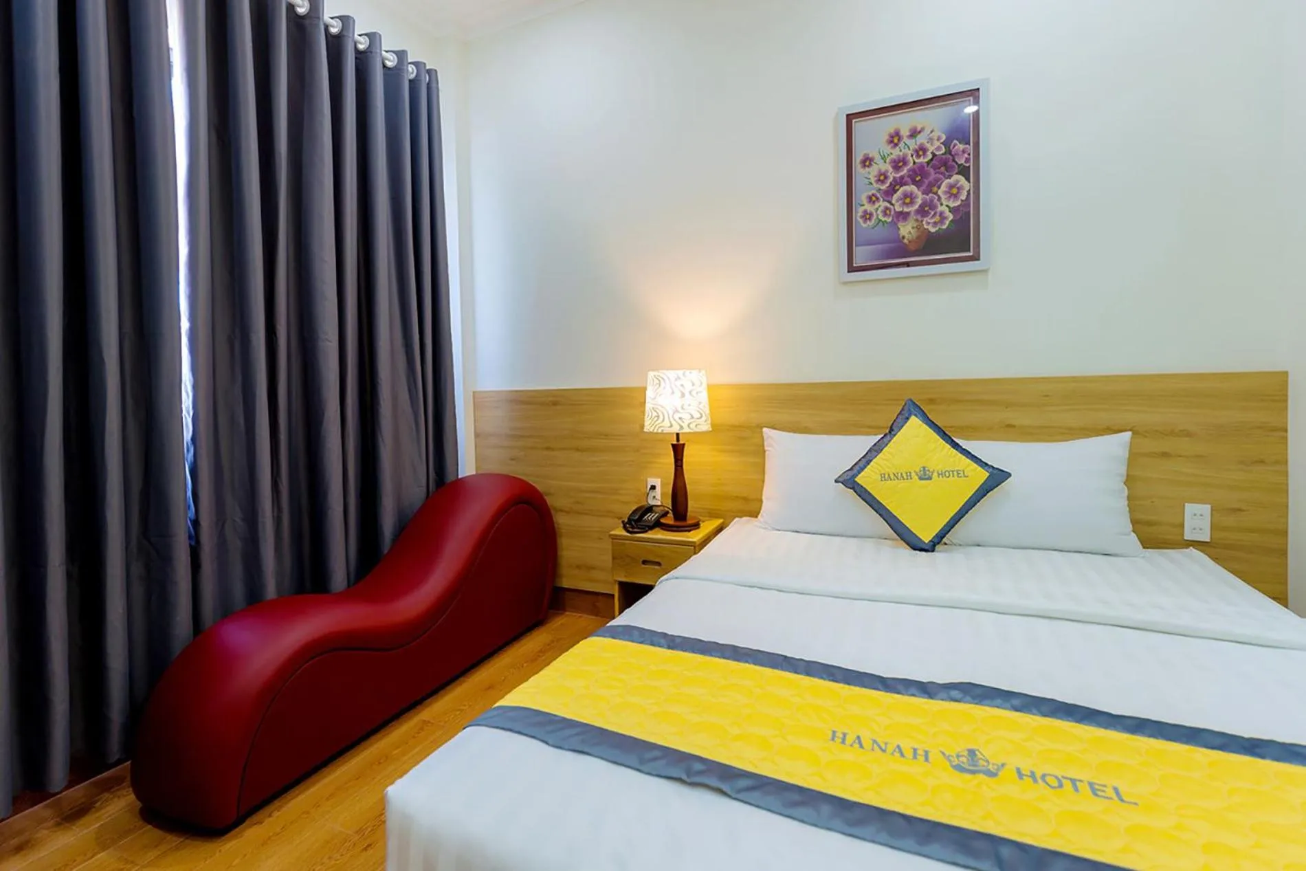 Bed in Hanah Hotel Phan Thiet