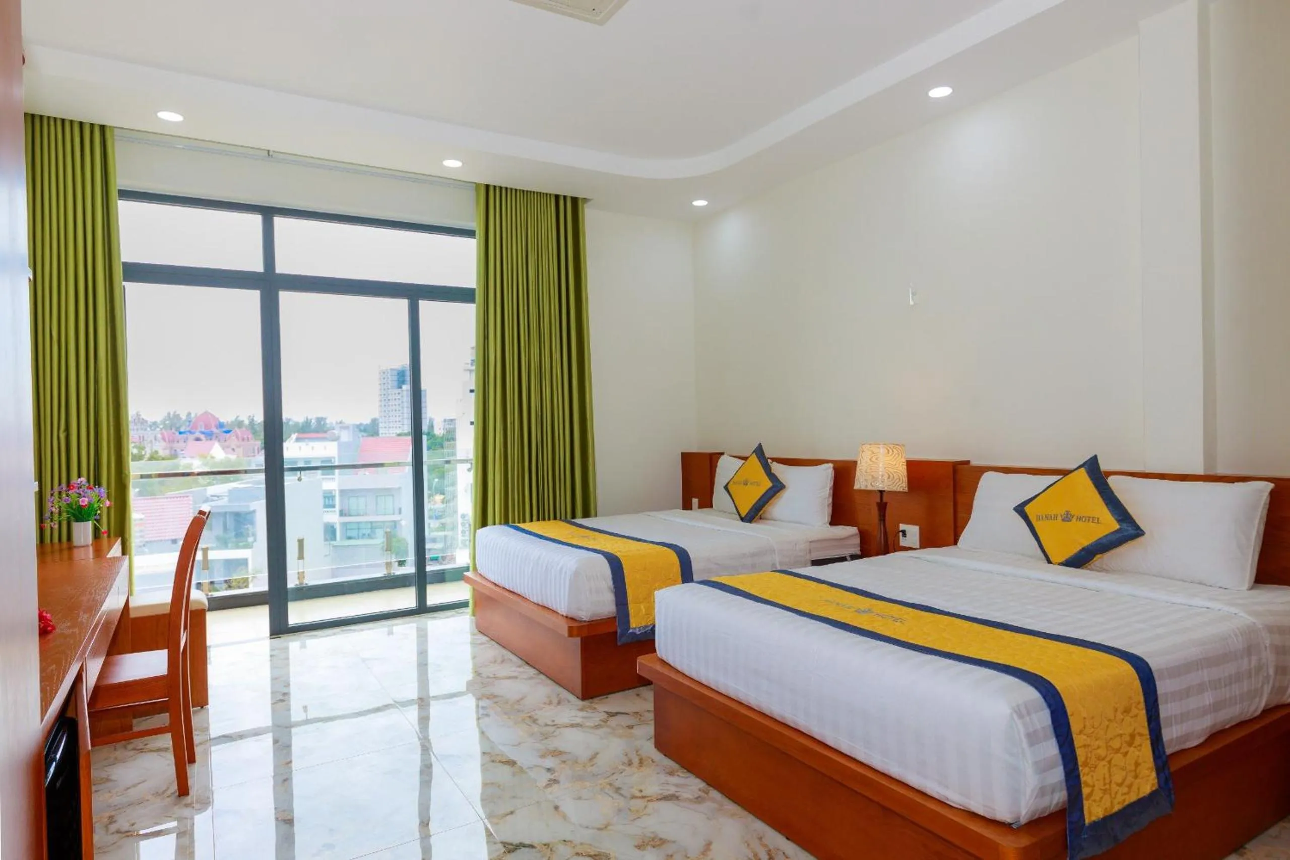 Bed in Hanah Hotel Phan Thiet