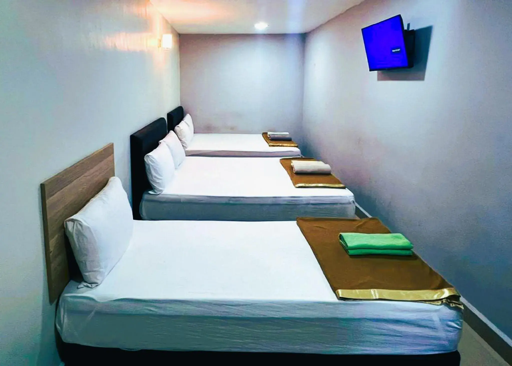 TV and multimedia, Bed in ARK HOTEL SUBANG TV and multimedia, Bed in ARK HOTEL SUBANG