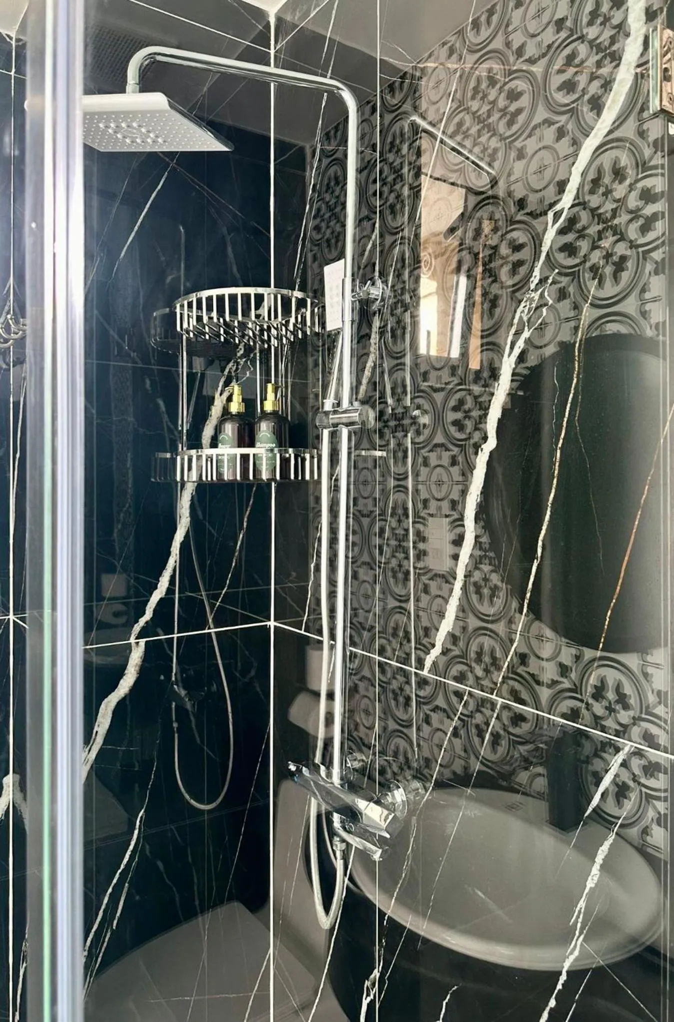 Shower in Nereus Hotel