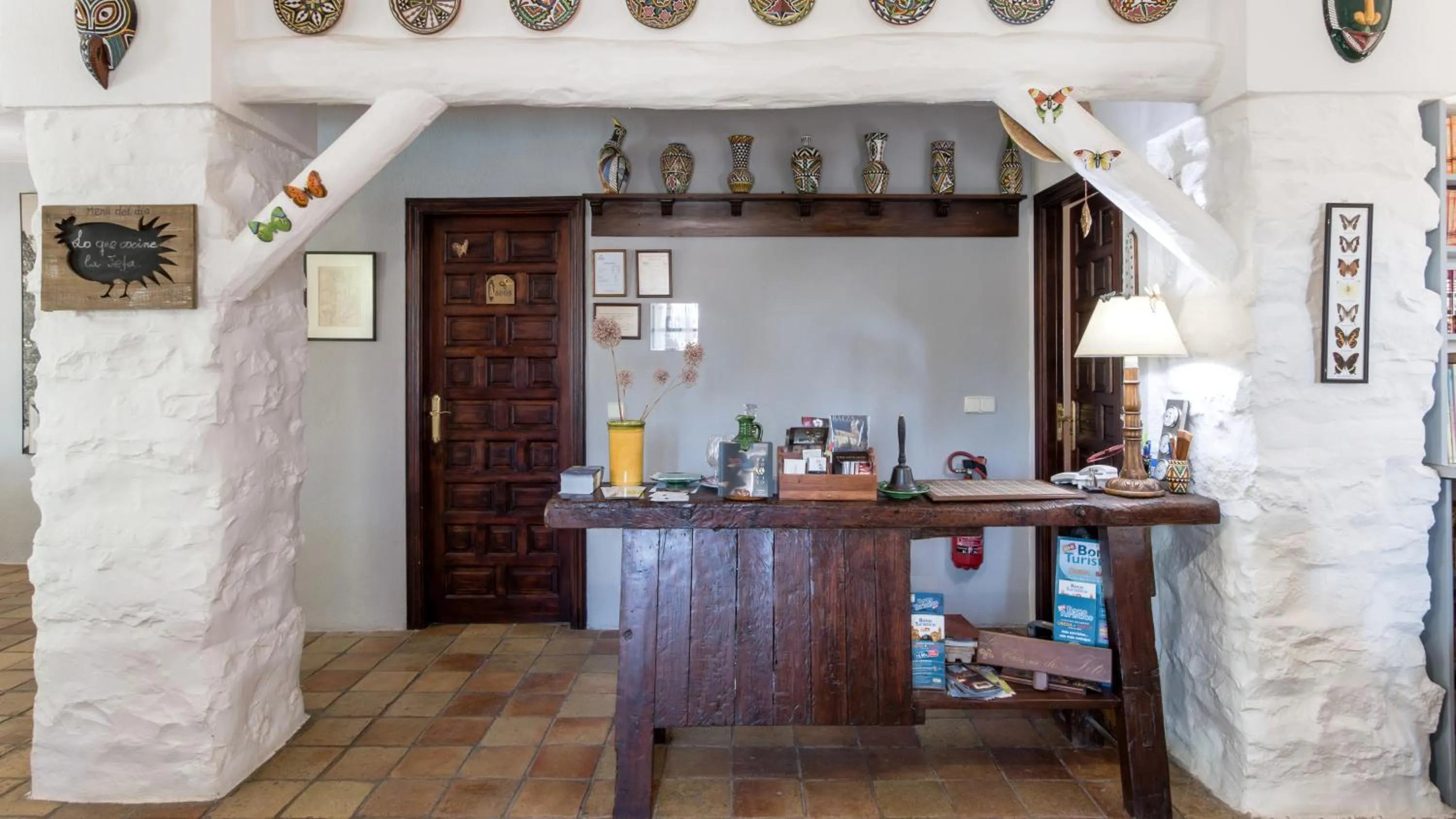 Lobby or reception in La Caseria de Tito