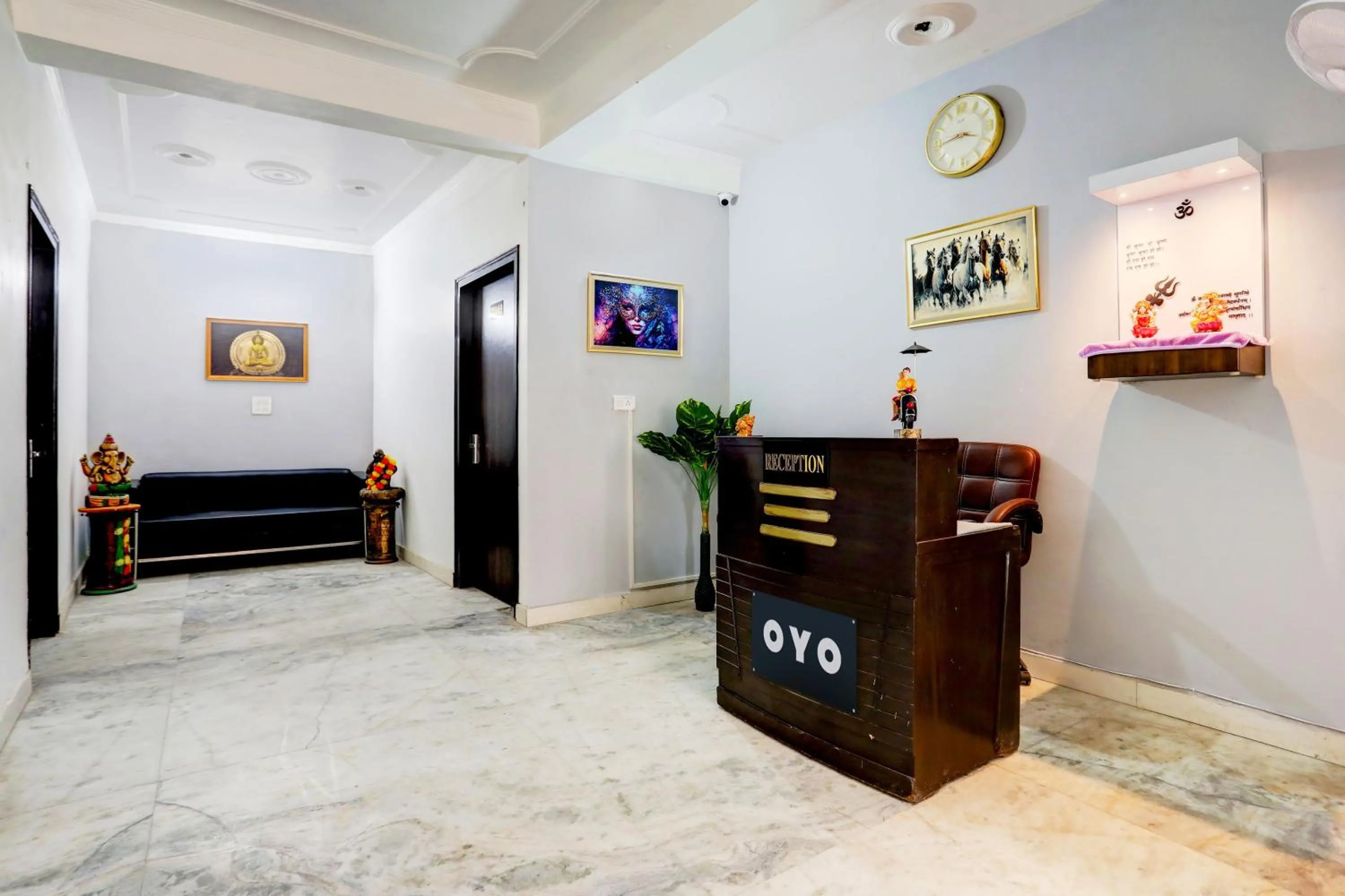 Lobby or reception in Hotel O 4 Square Residency