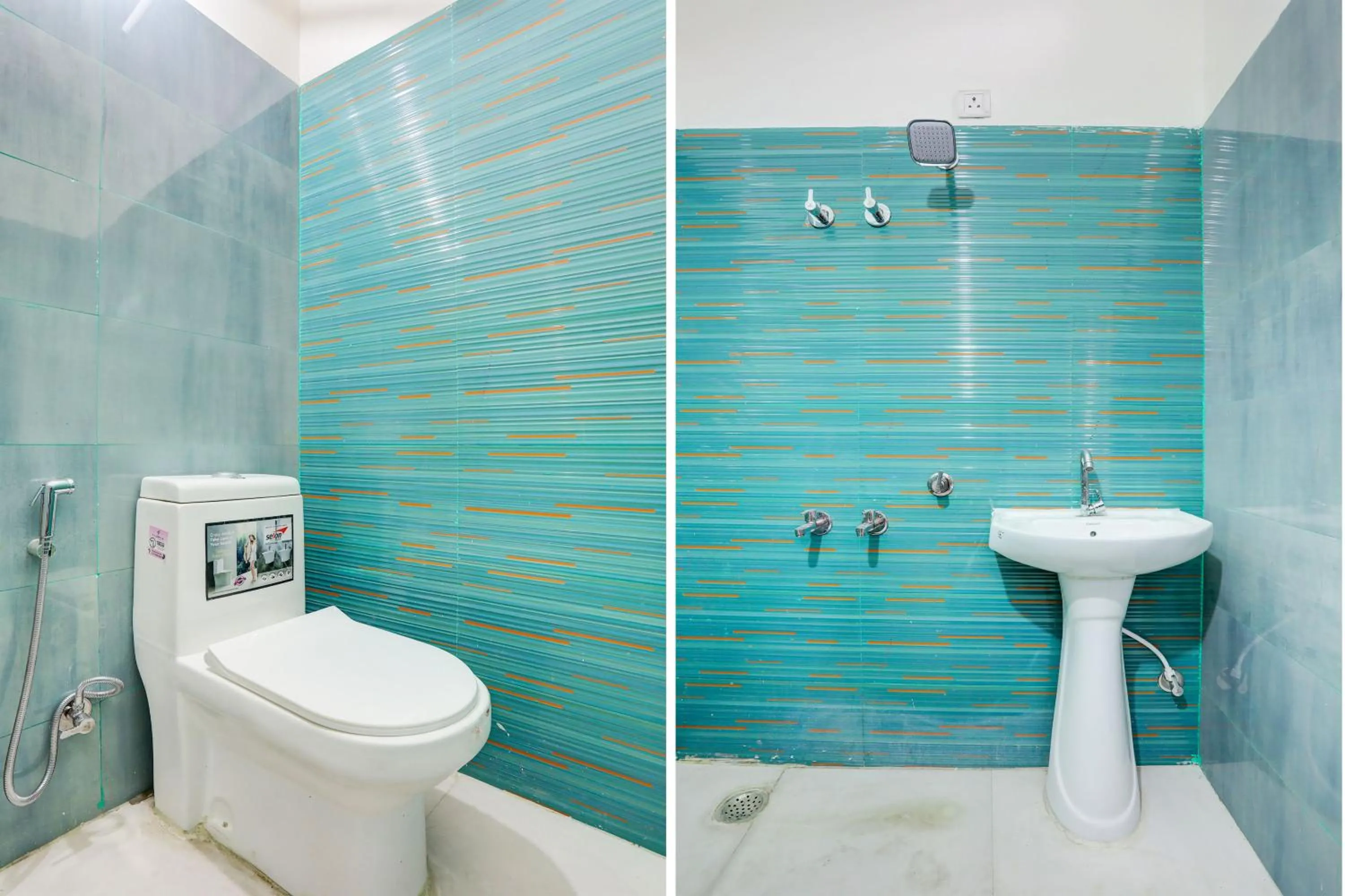 Bathroom in Hotel O 4 Square Residency