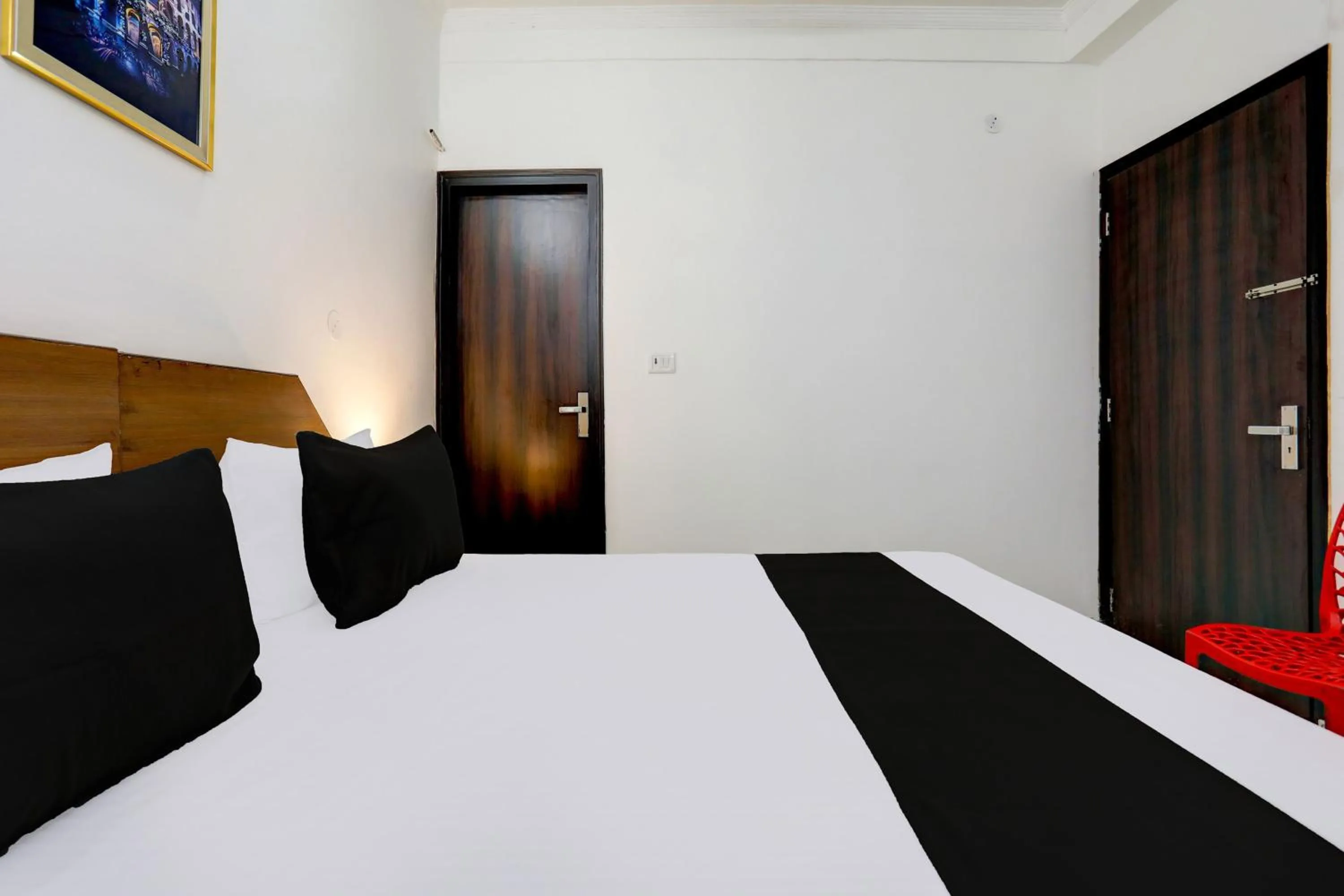 Bedroom in Hotel O 4 Square Residency