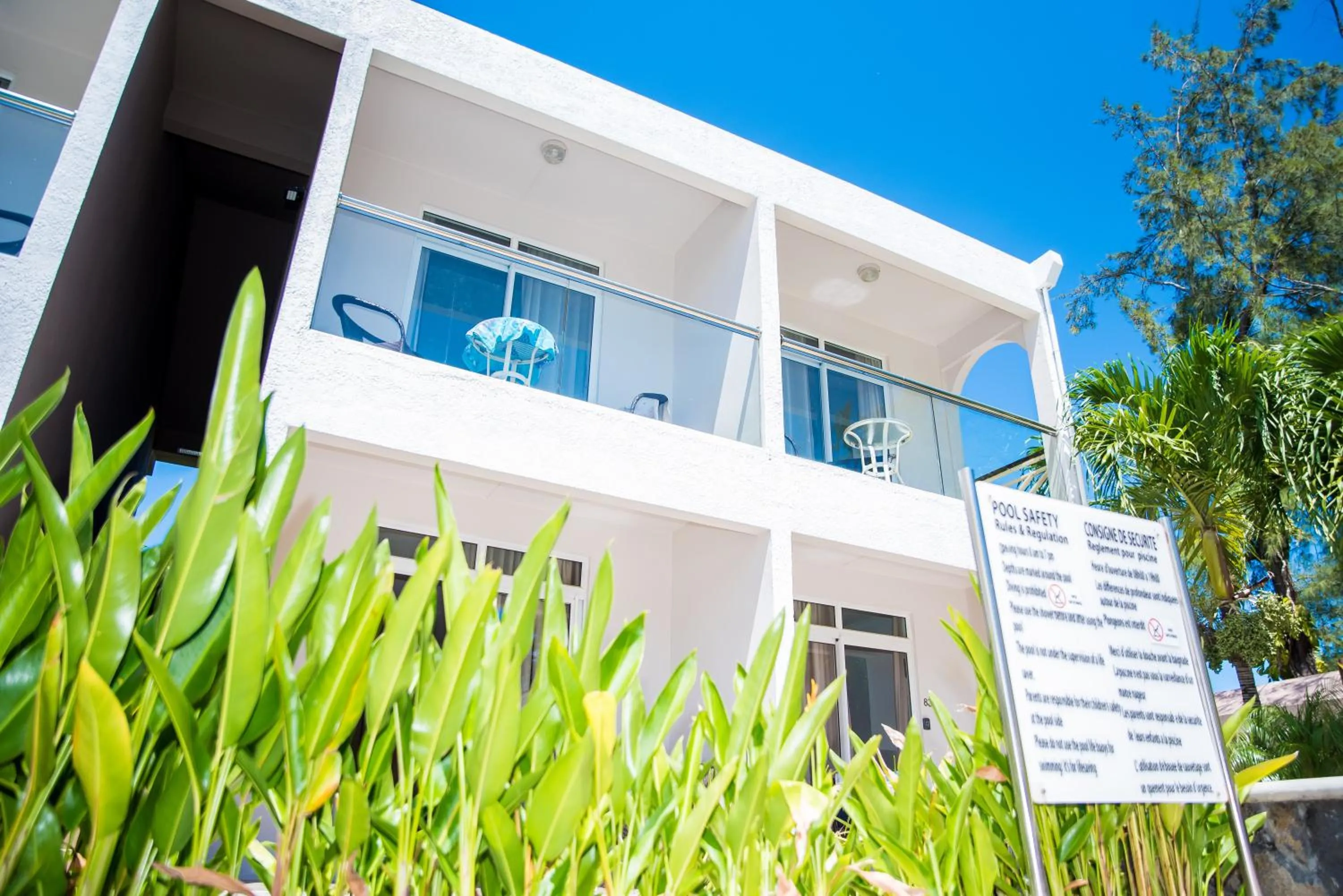 Balcony/Terrace in Villas Mon Plaisir