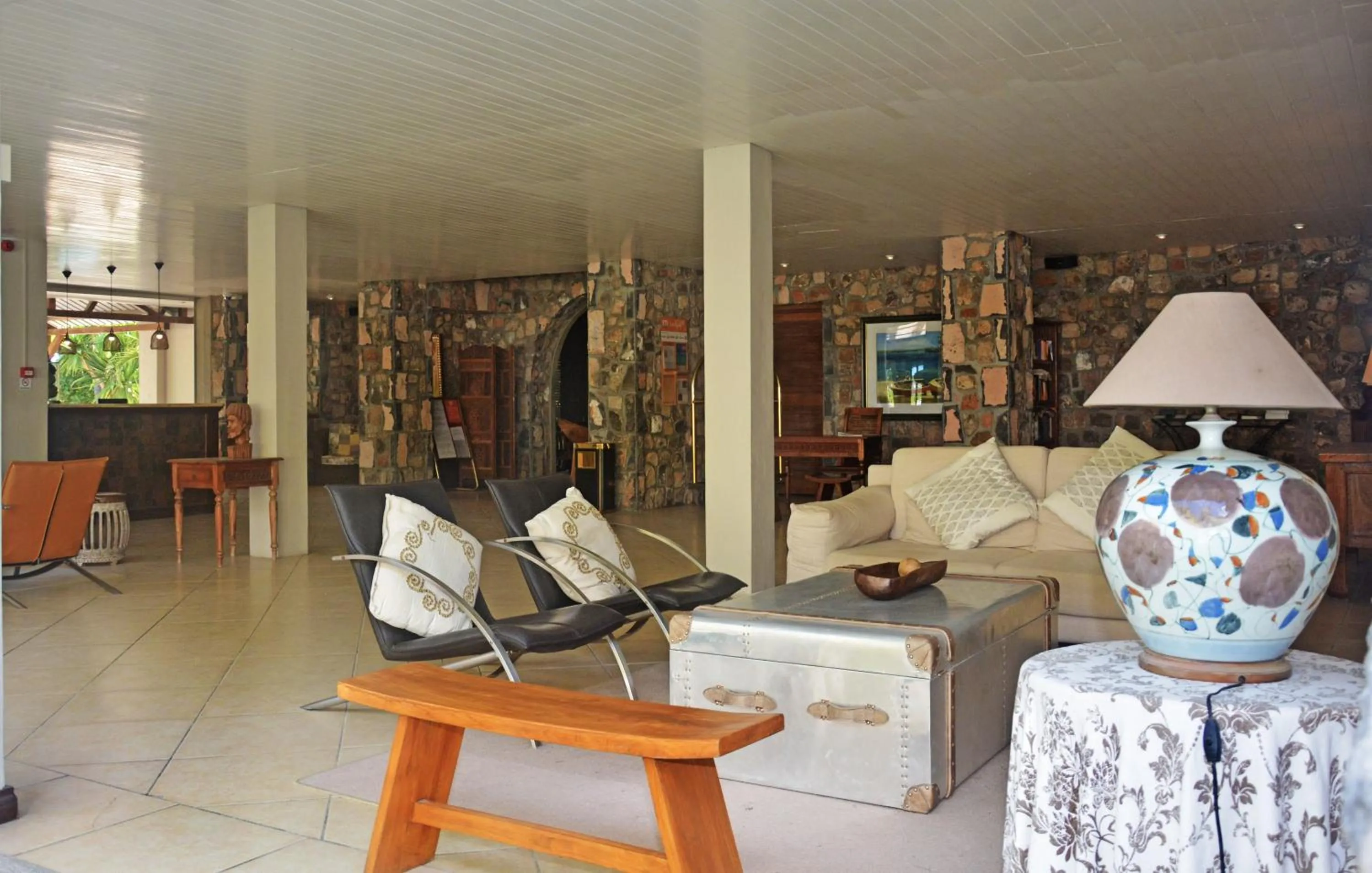 Lobby or reception in Villas Mon Plaisir