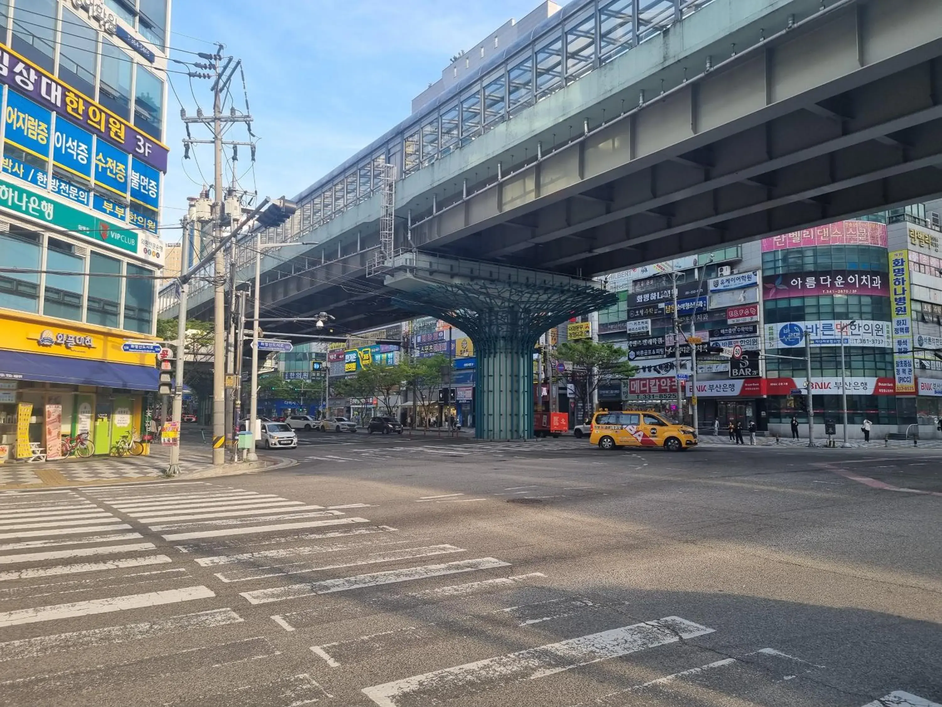 City view in Hwamyeong Sky Hotel City view in Hwamyeong Sky Hotel