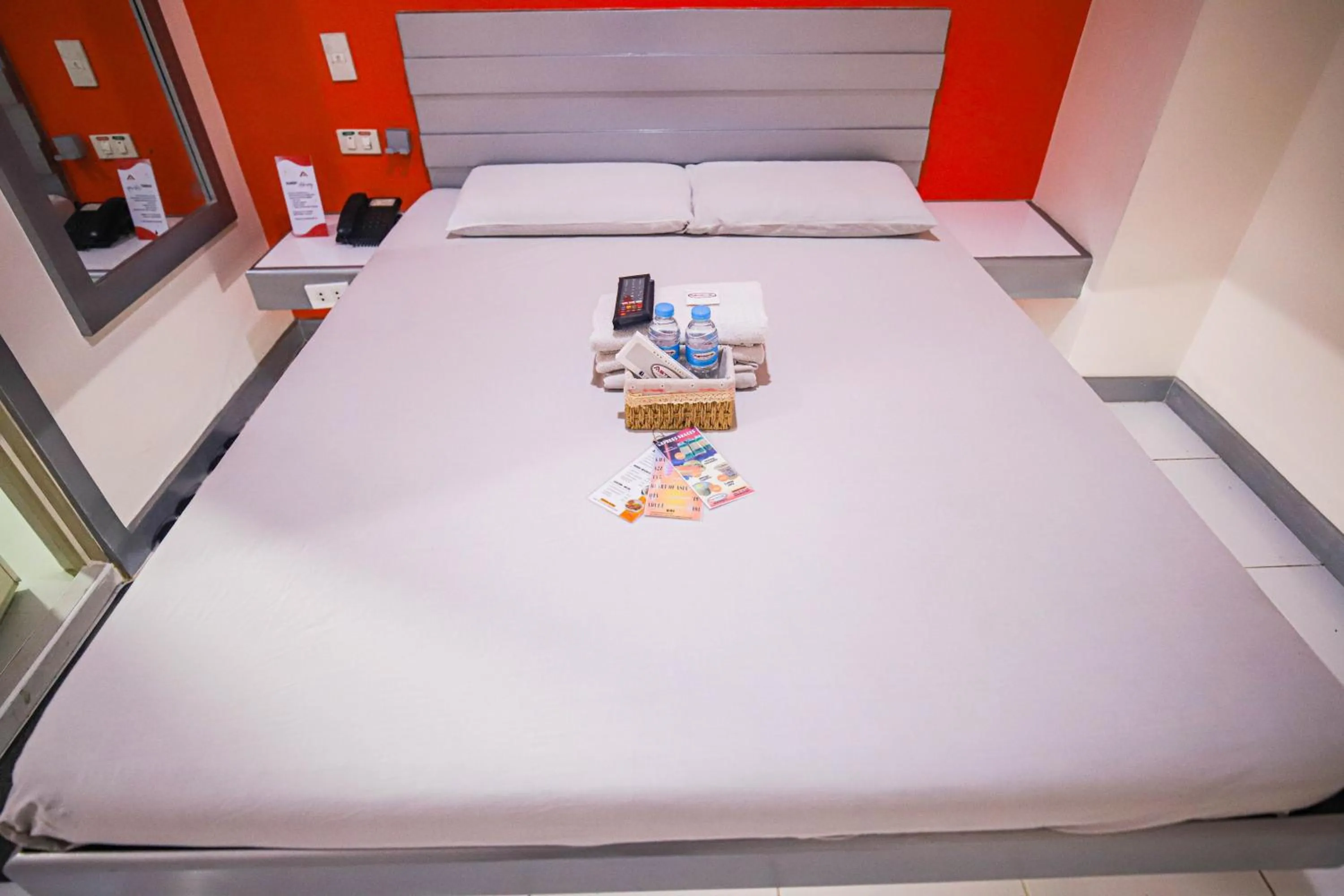 Bed in Astrotel Monumento