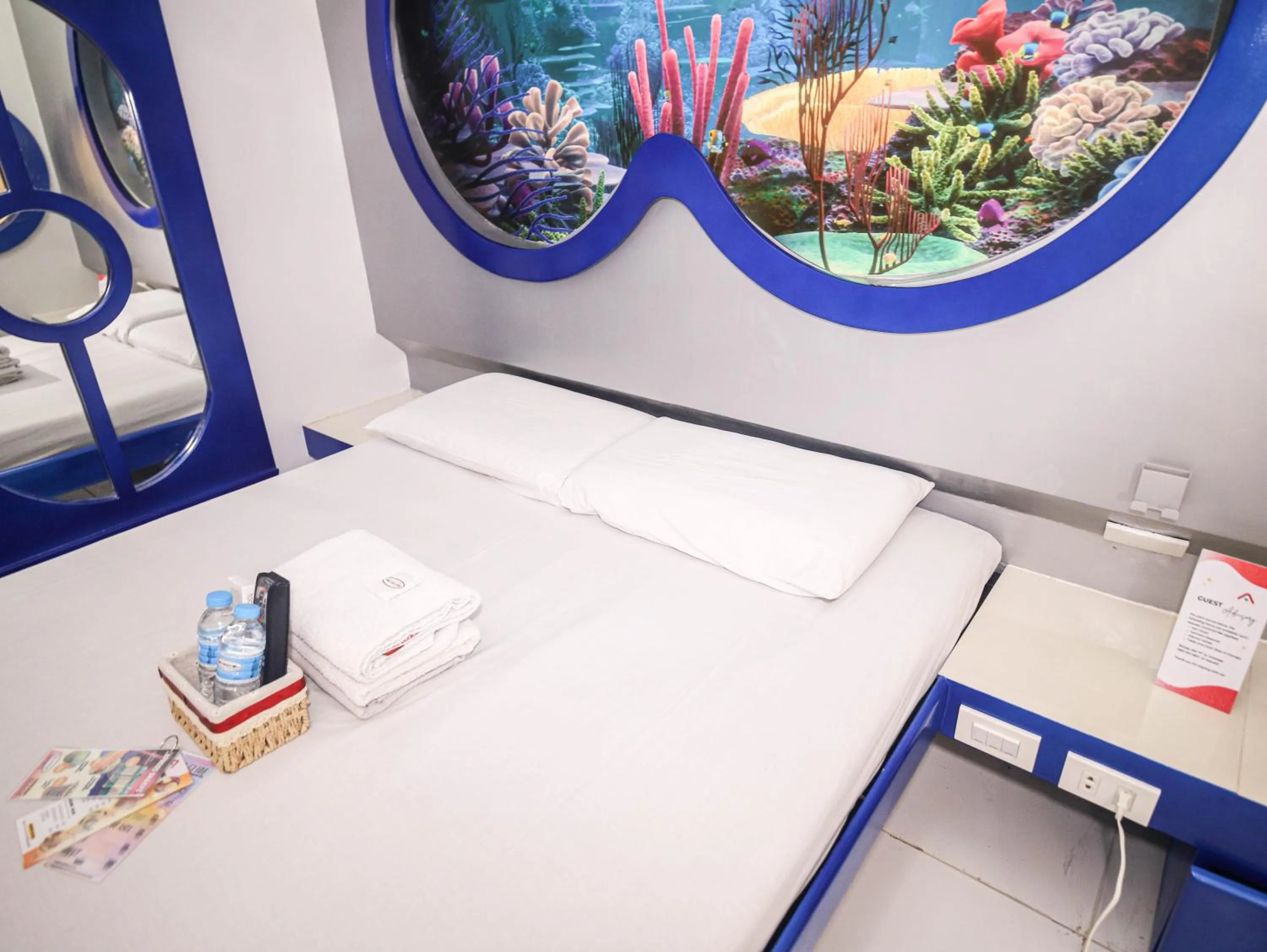 Bed in Astrotel Monumento