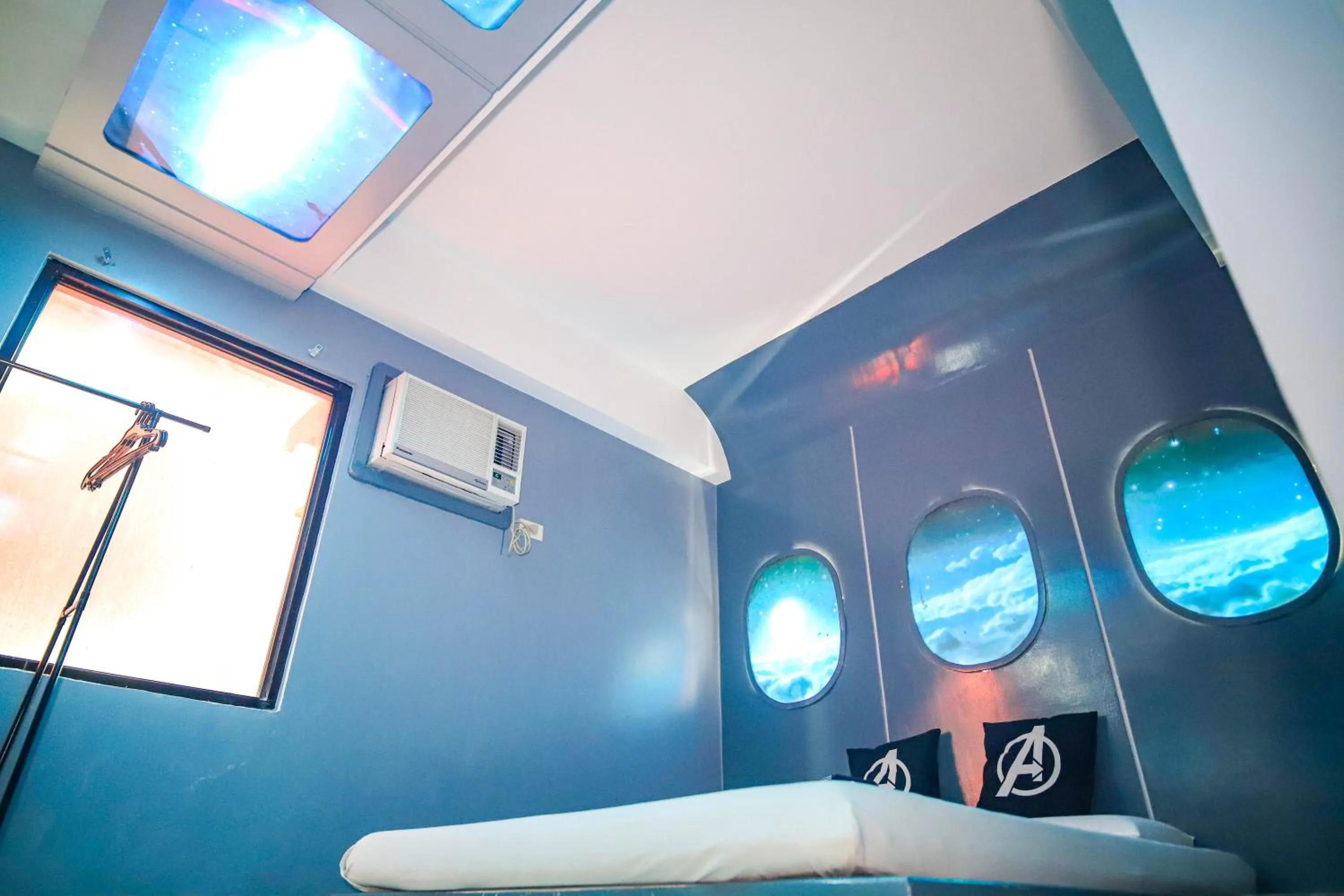 Bed in Astrotel Monumento