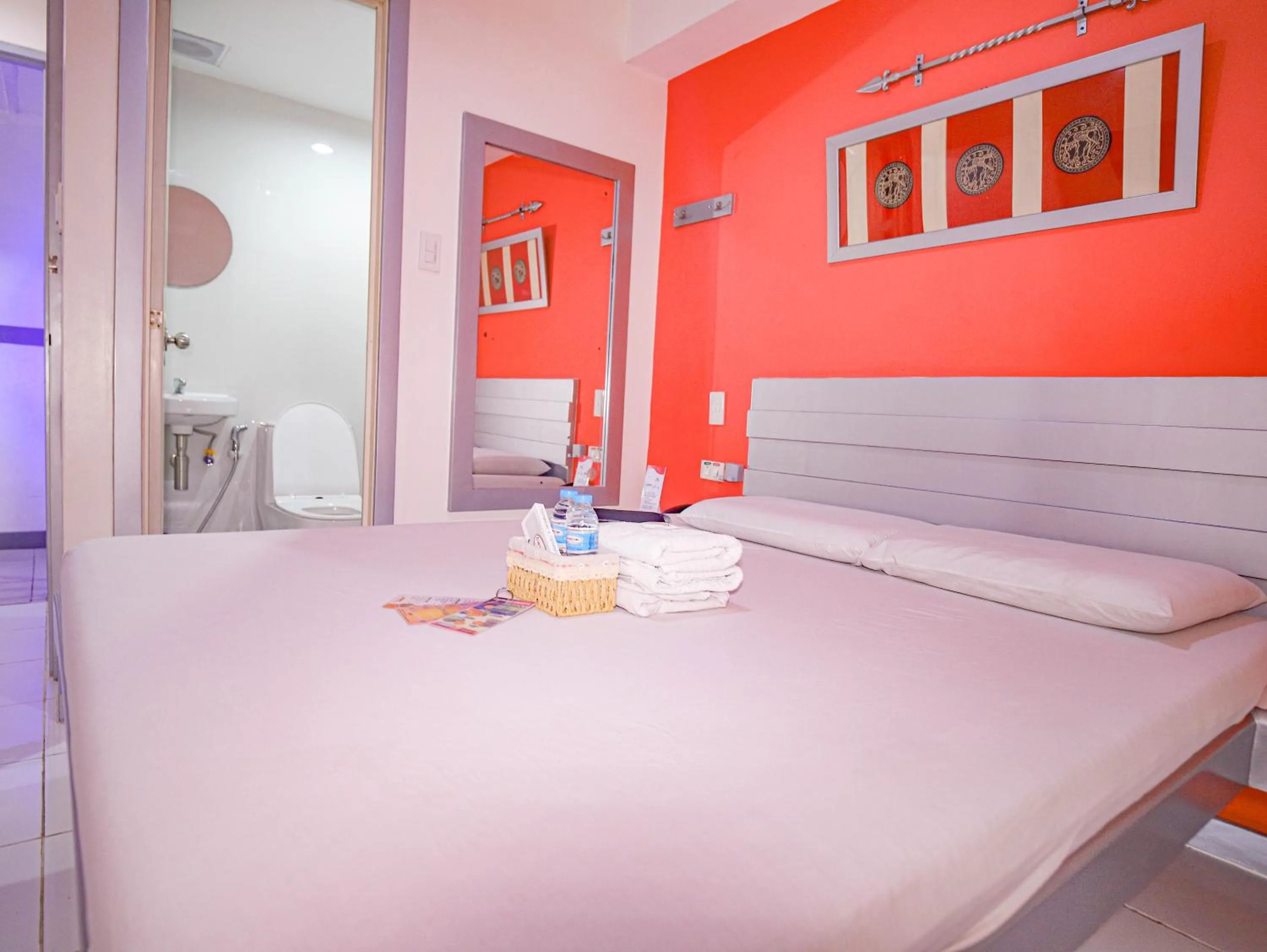 Bed in Astrotel Monumento