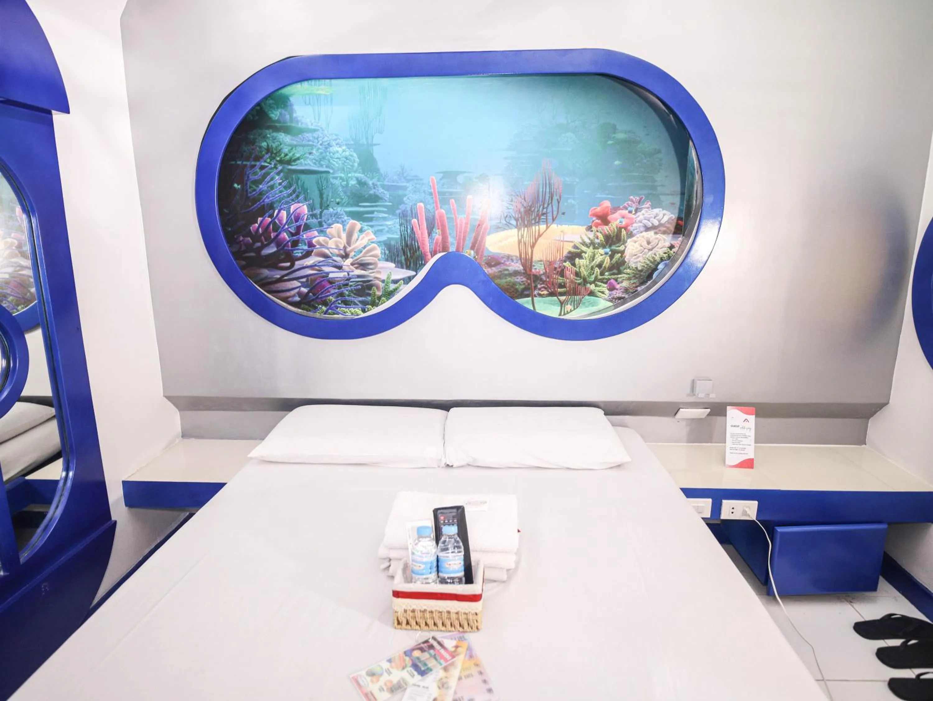 Bed in Astrotel Monumento