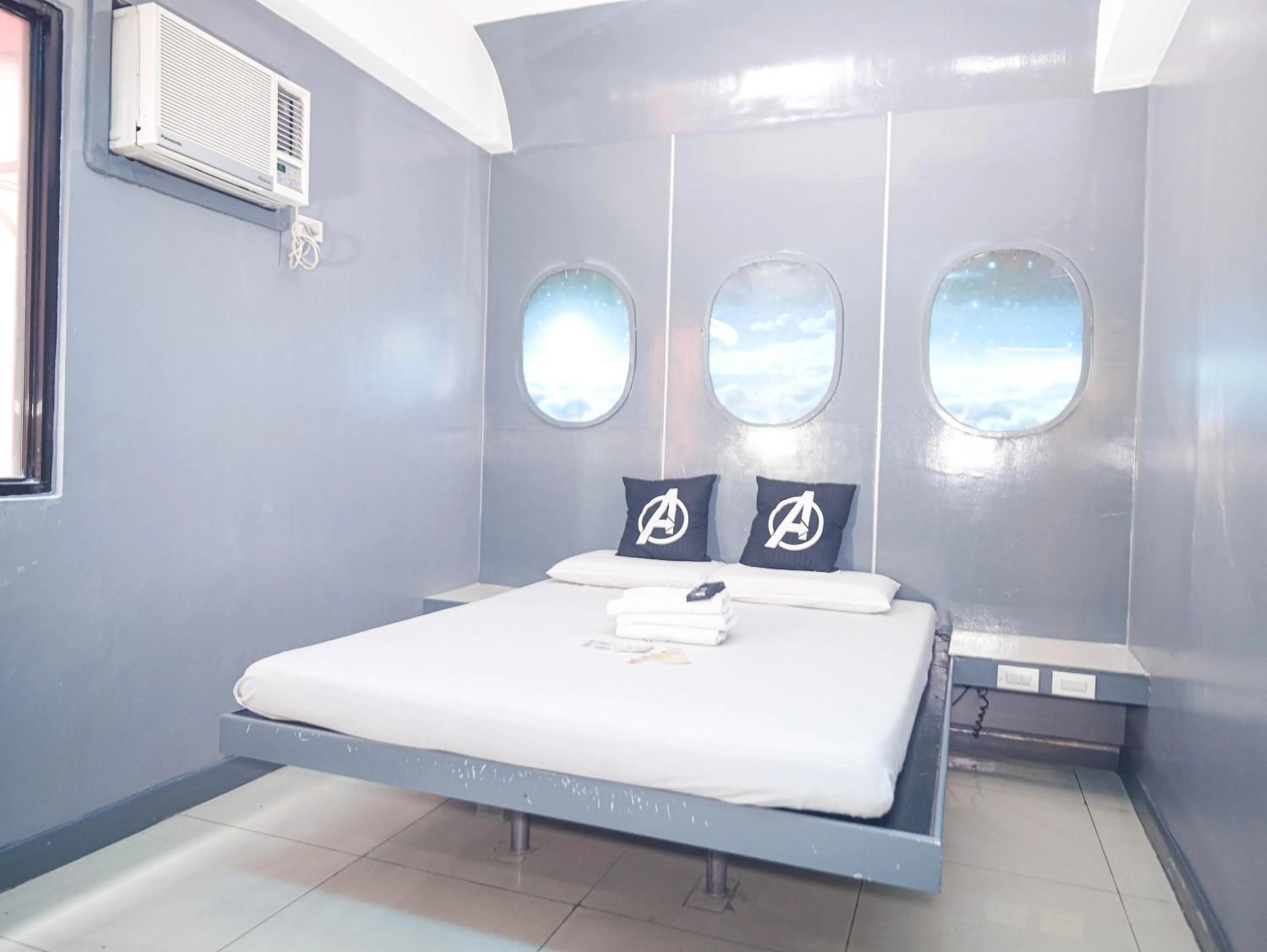 Bed in Astrotel Monumento