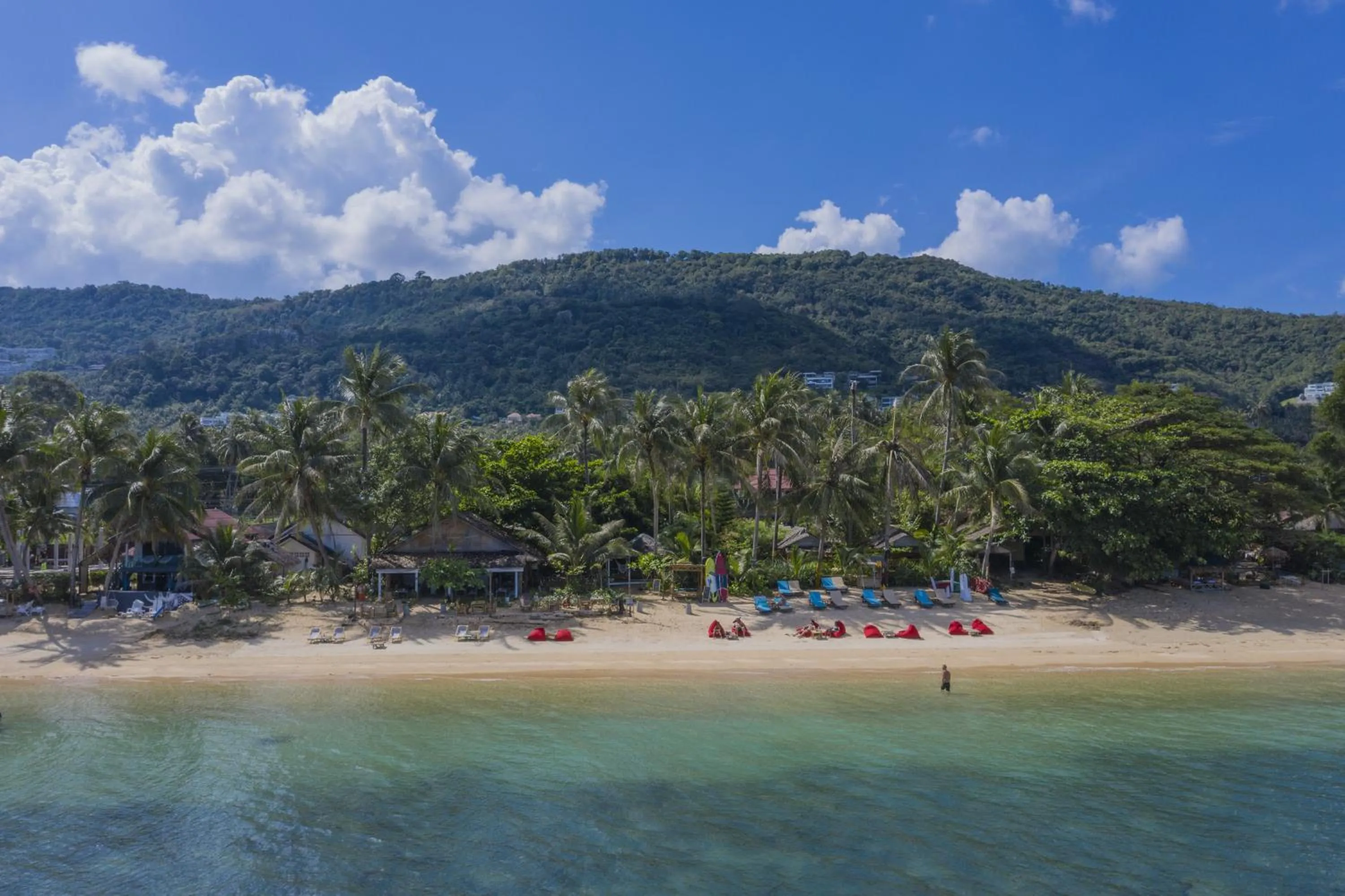 Natural landscape in Coco Sunset Beach