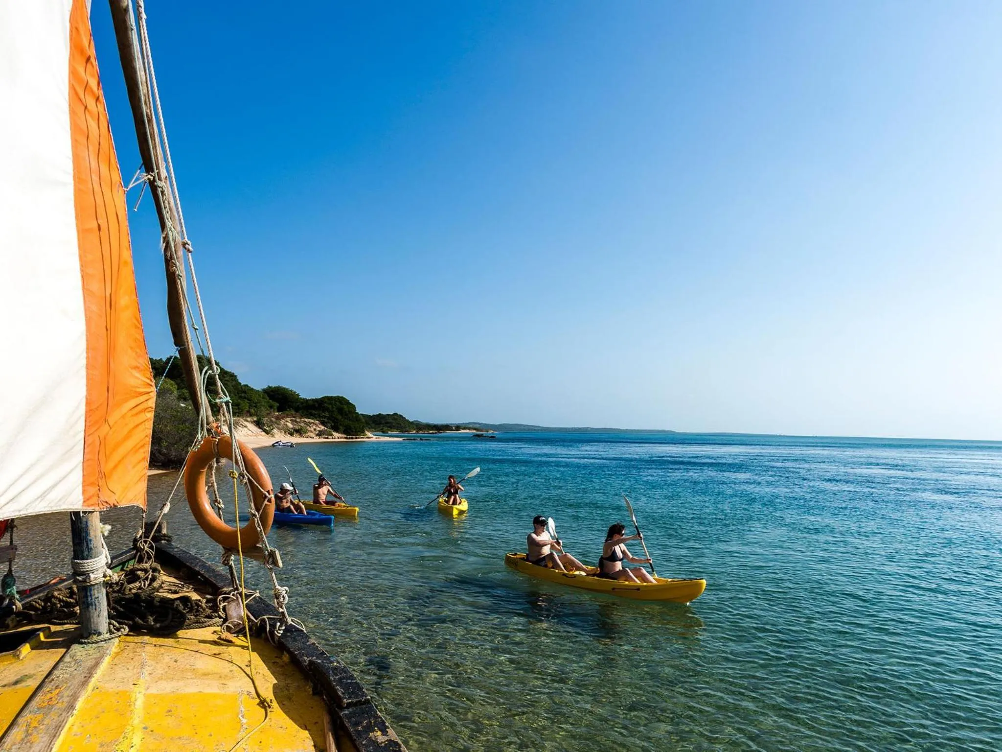 Canoeing in Machangulo Beach Lodge