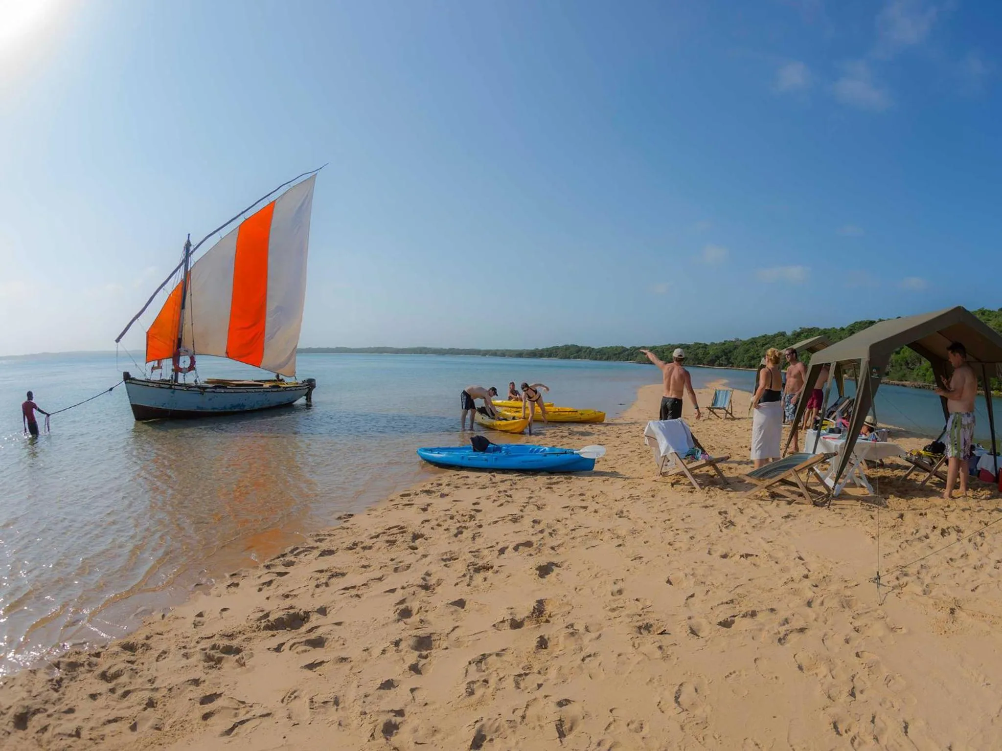Canoeing in Machangulo Beach Lodge