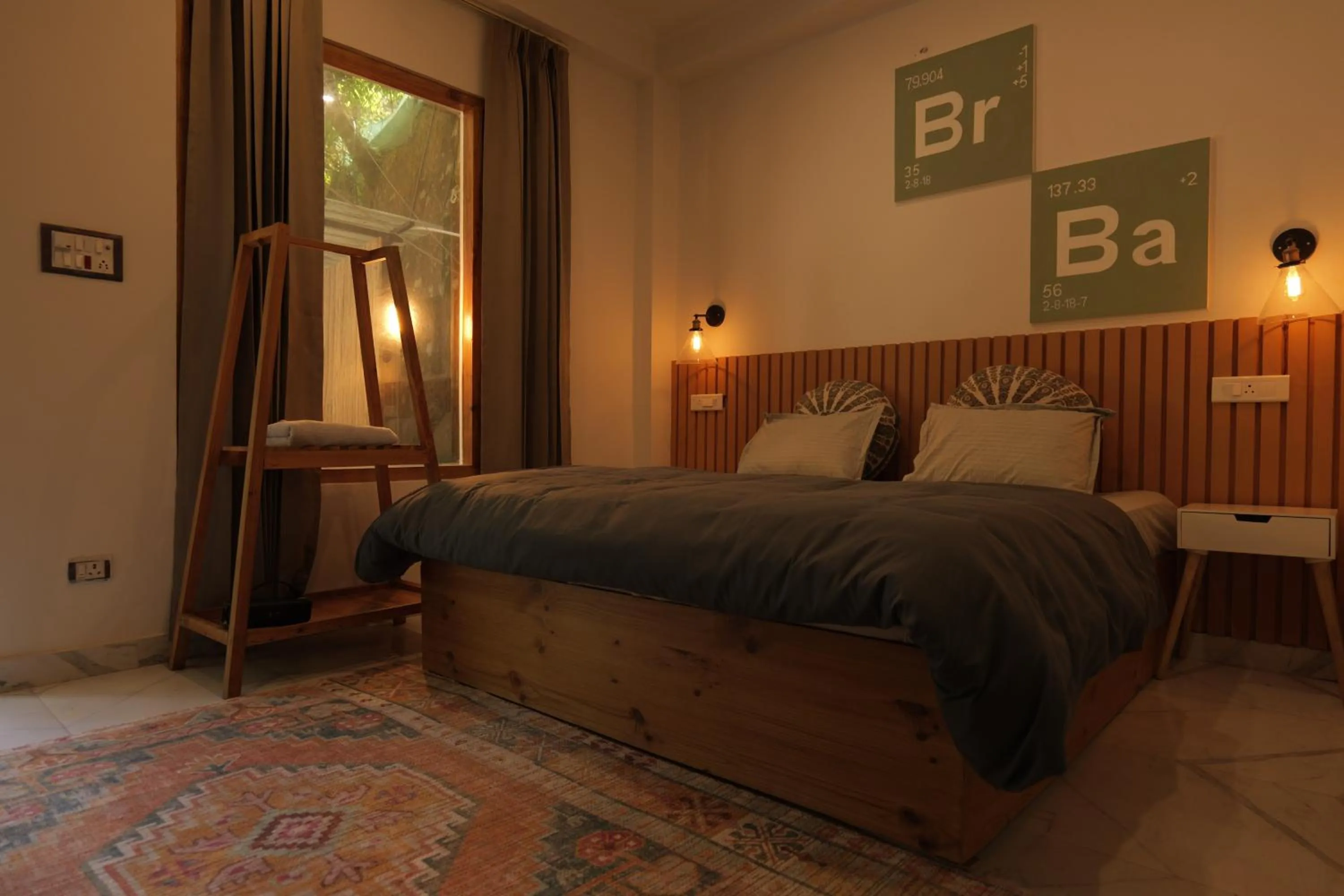 Bed in The Trippy Tribe Riverside Hostel Kasol