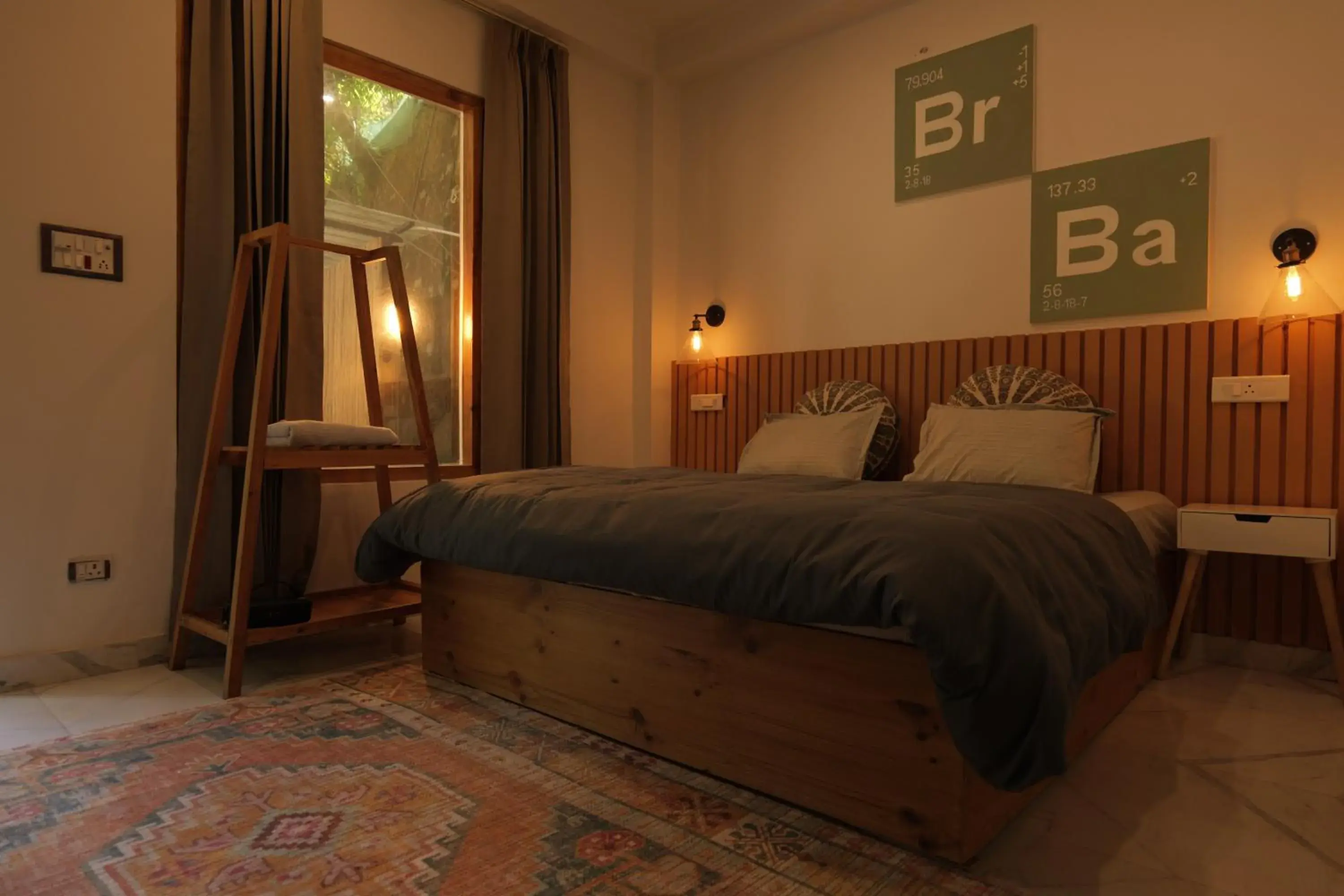 Bed in The Trippy Tribe Riverside Hostel Kasol Bed in The Trippy Tribe Riverside Hostel Kasol