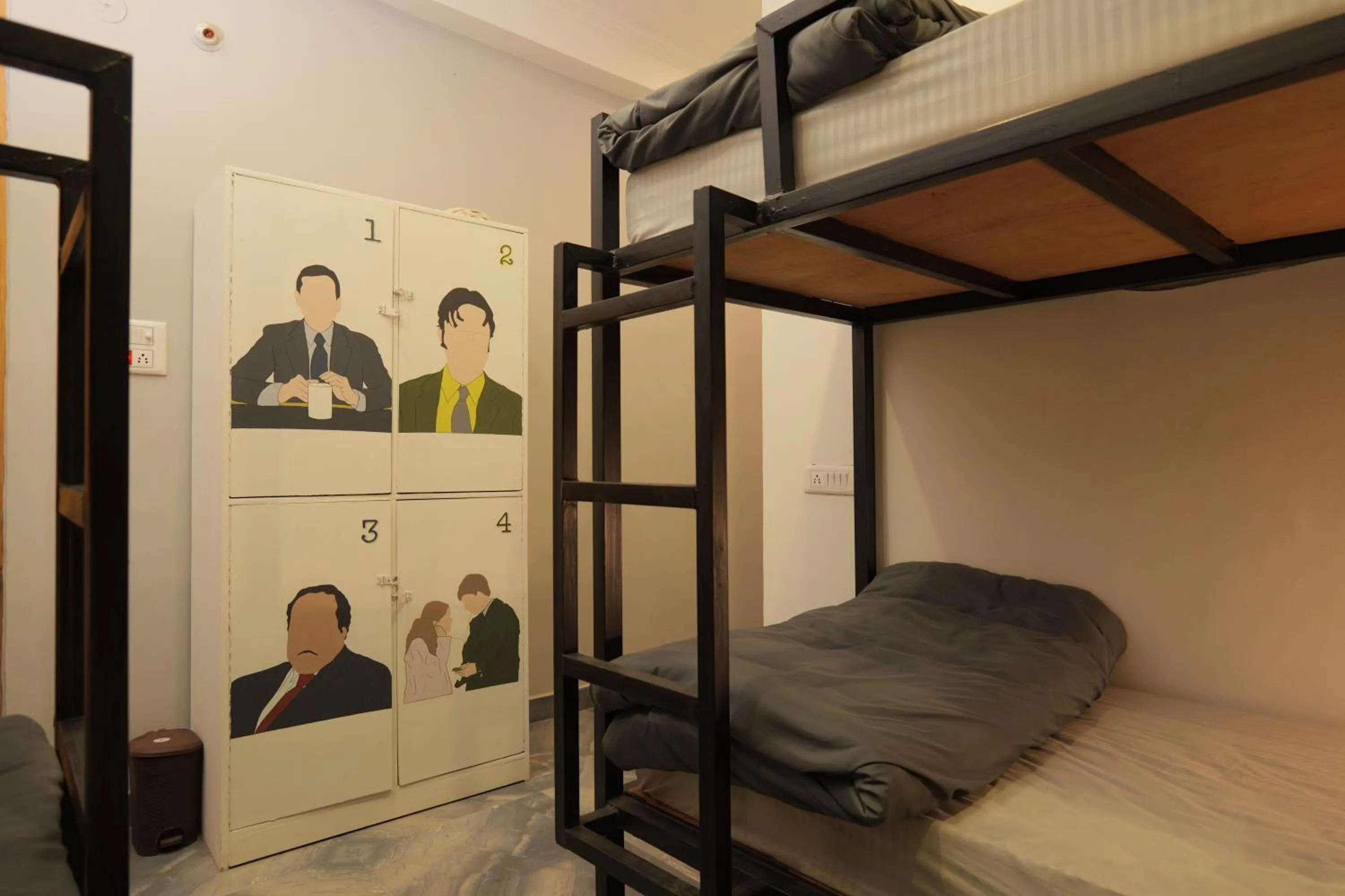 Bed in The Trippy Tribe Riverside Hostel Kasol