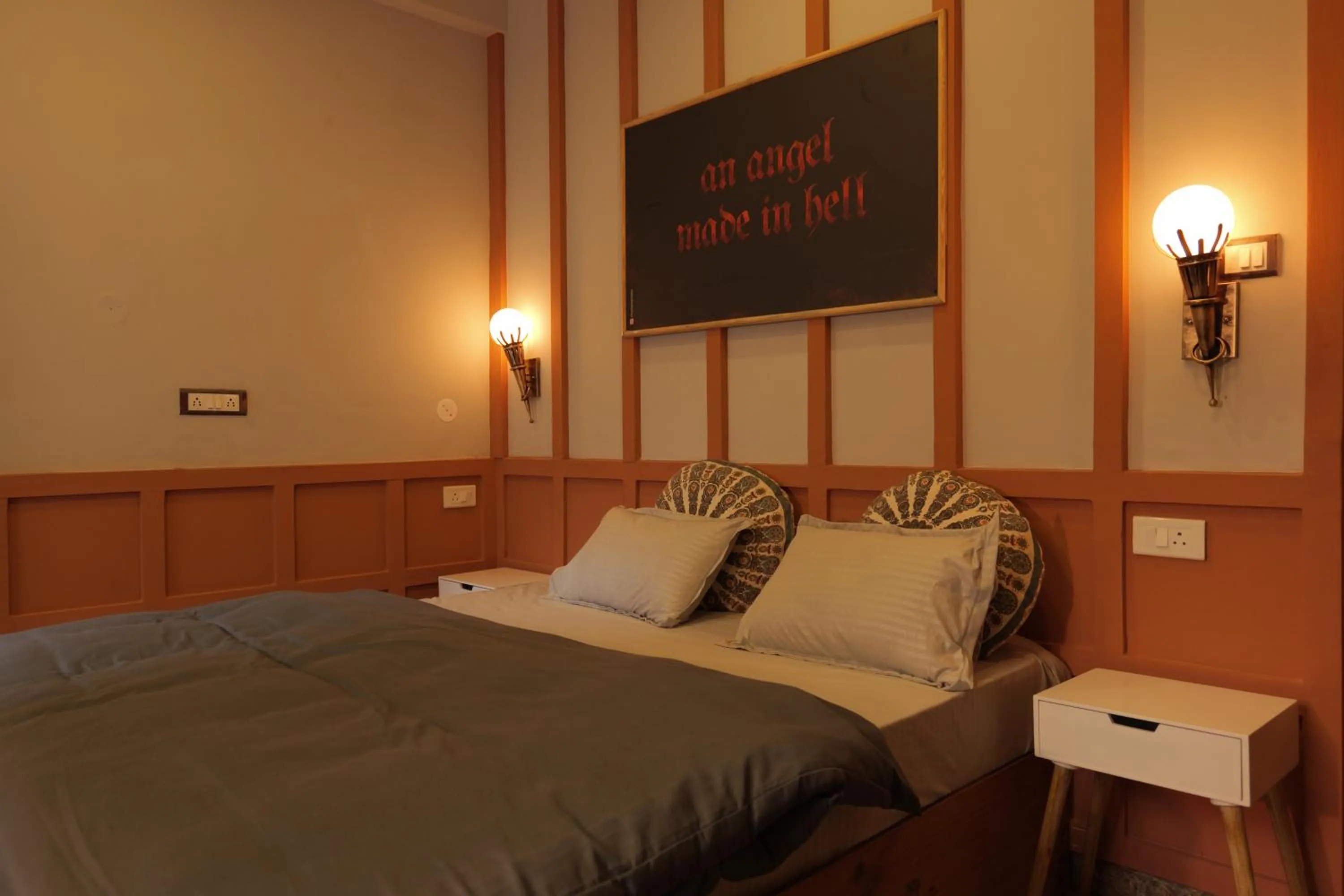 Bed in The Trippy Tribe Riverside Hostel Kasol