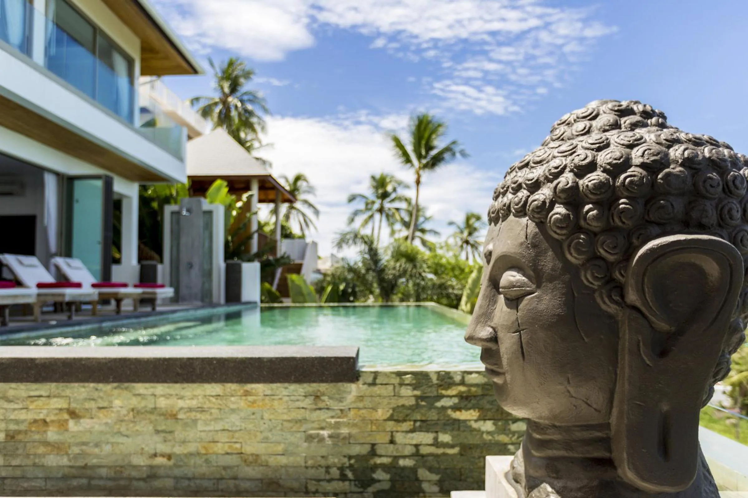 Decorative detail in Villa Jaliza - Chaweng Noi