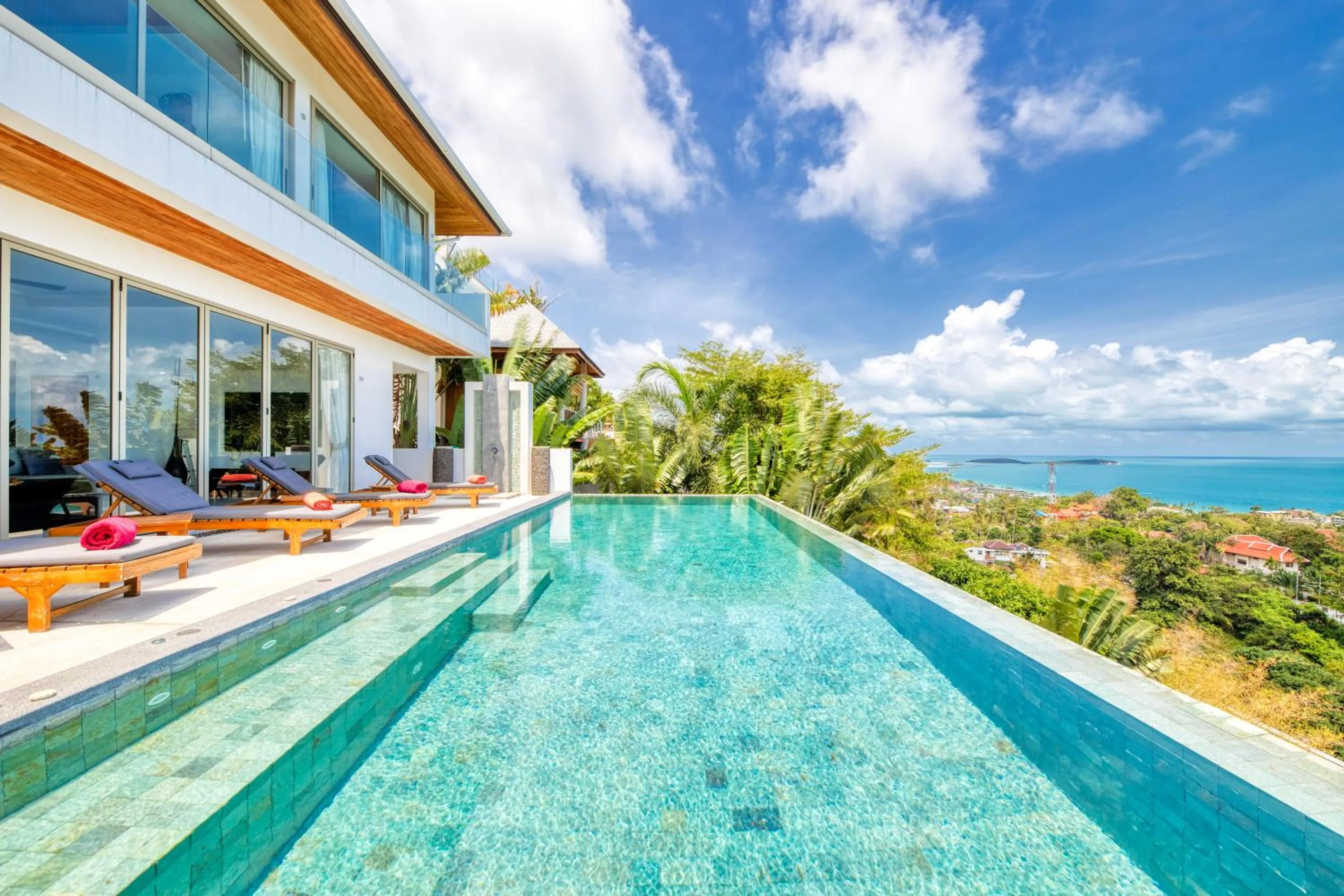 Swimming pool in Villa Jaliza - Chaweng Noi