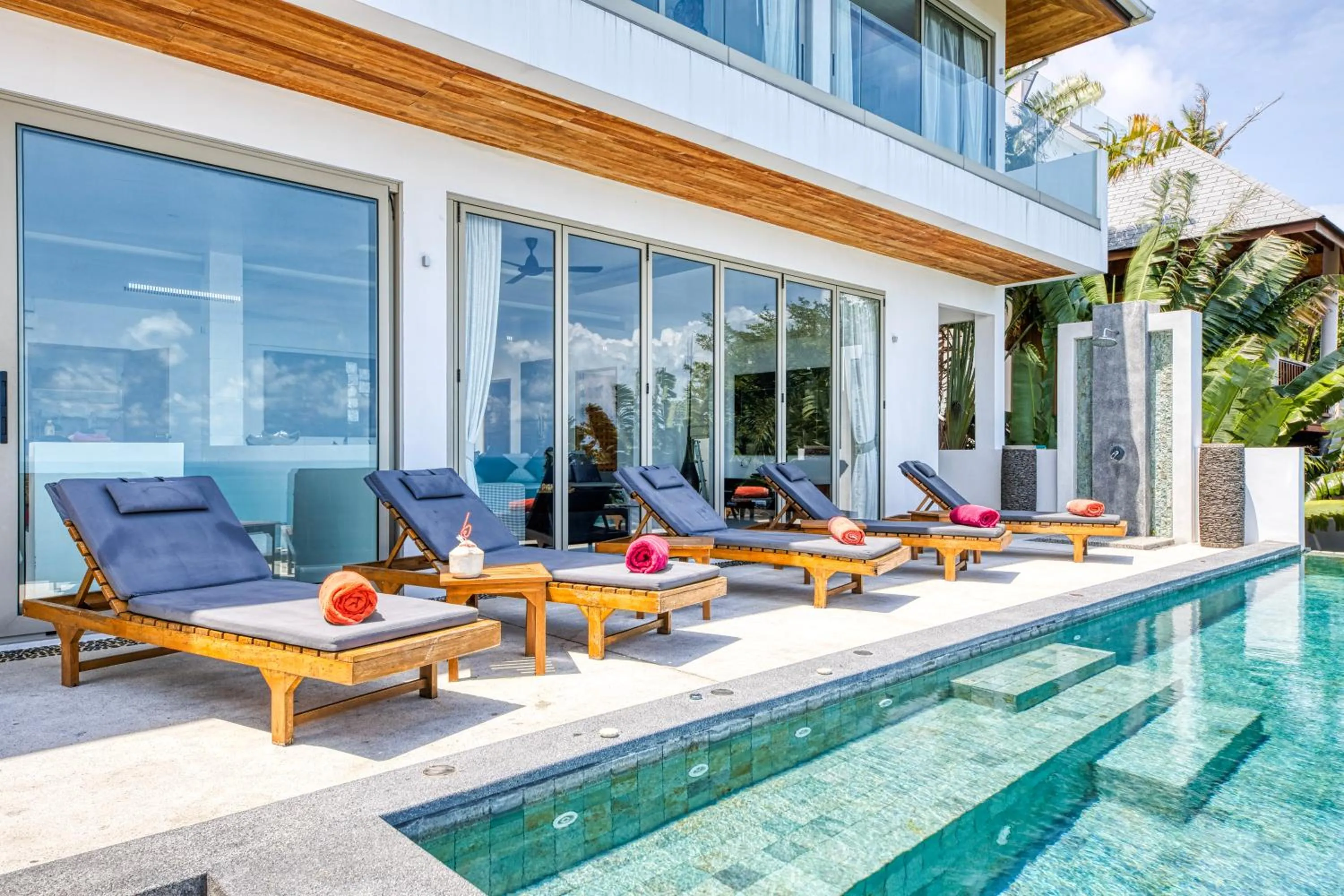 Swimming pool in Villa Jaliza - Chaweng Noi