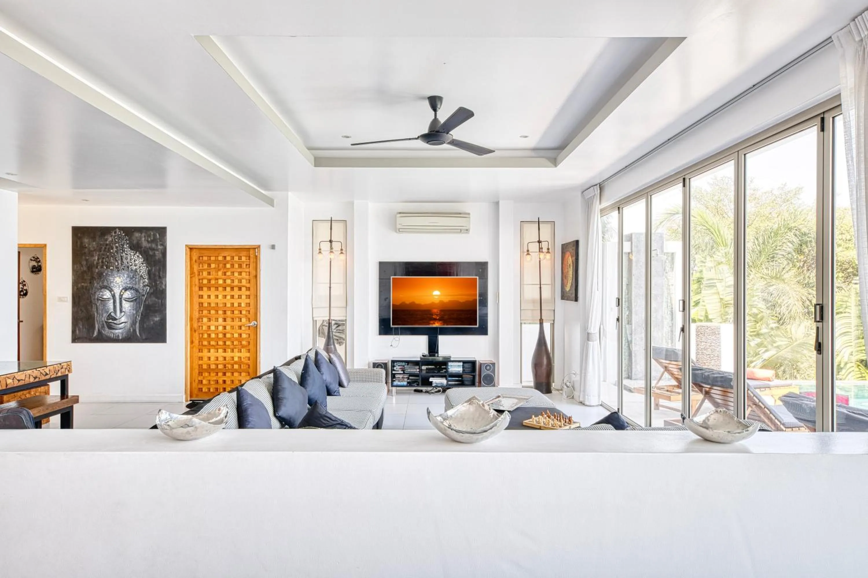 Living room in Villa Jaliza - Chaweng Noi