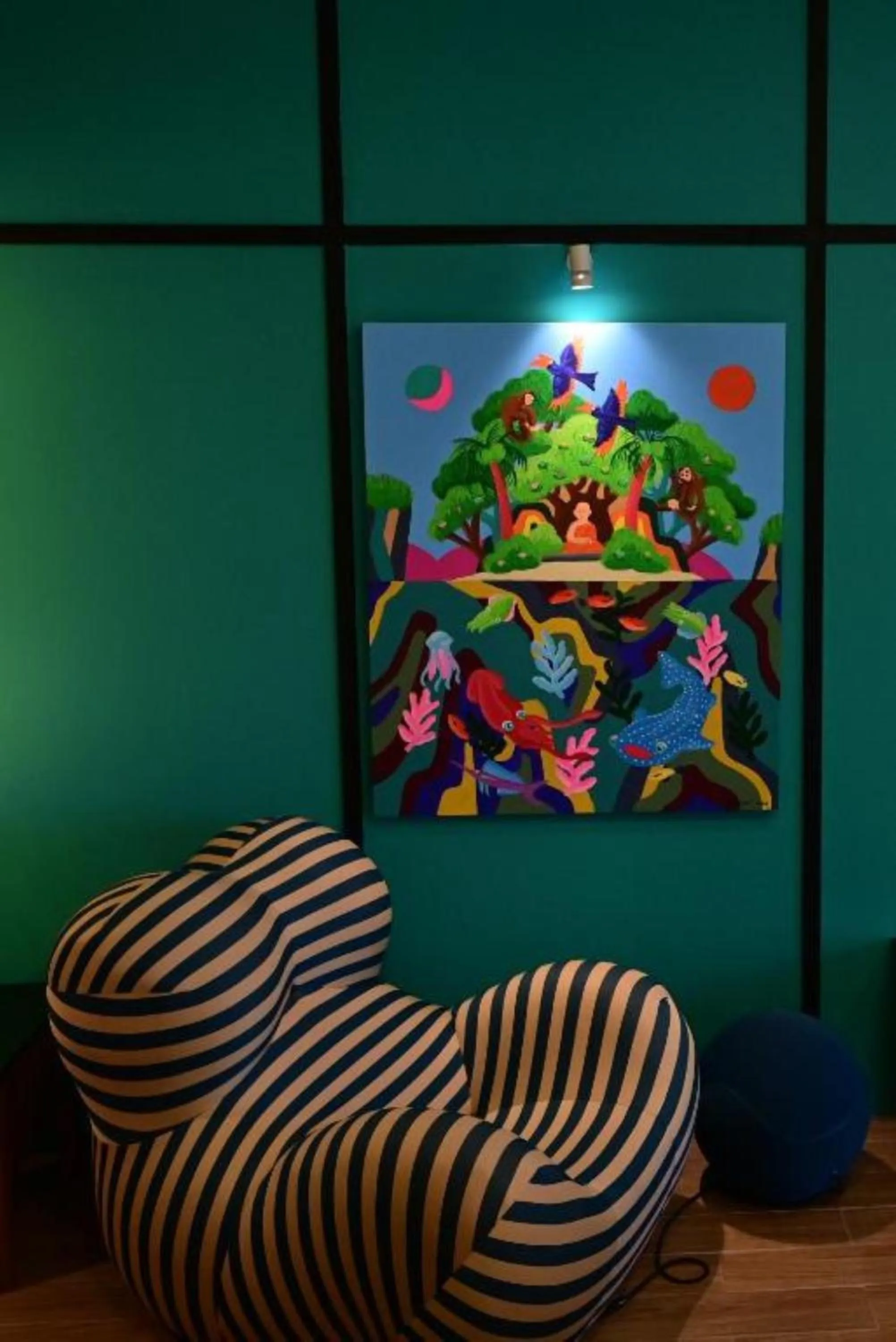 Decorative detail in Big Sun Residences By iRETREAT