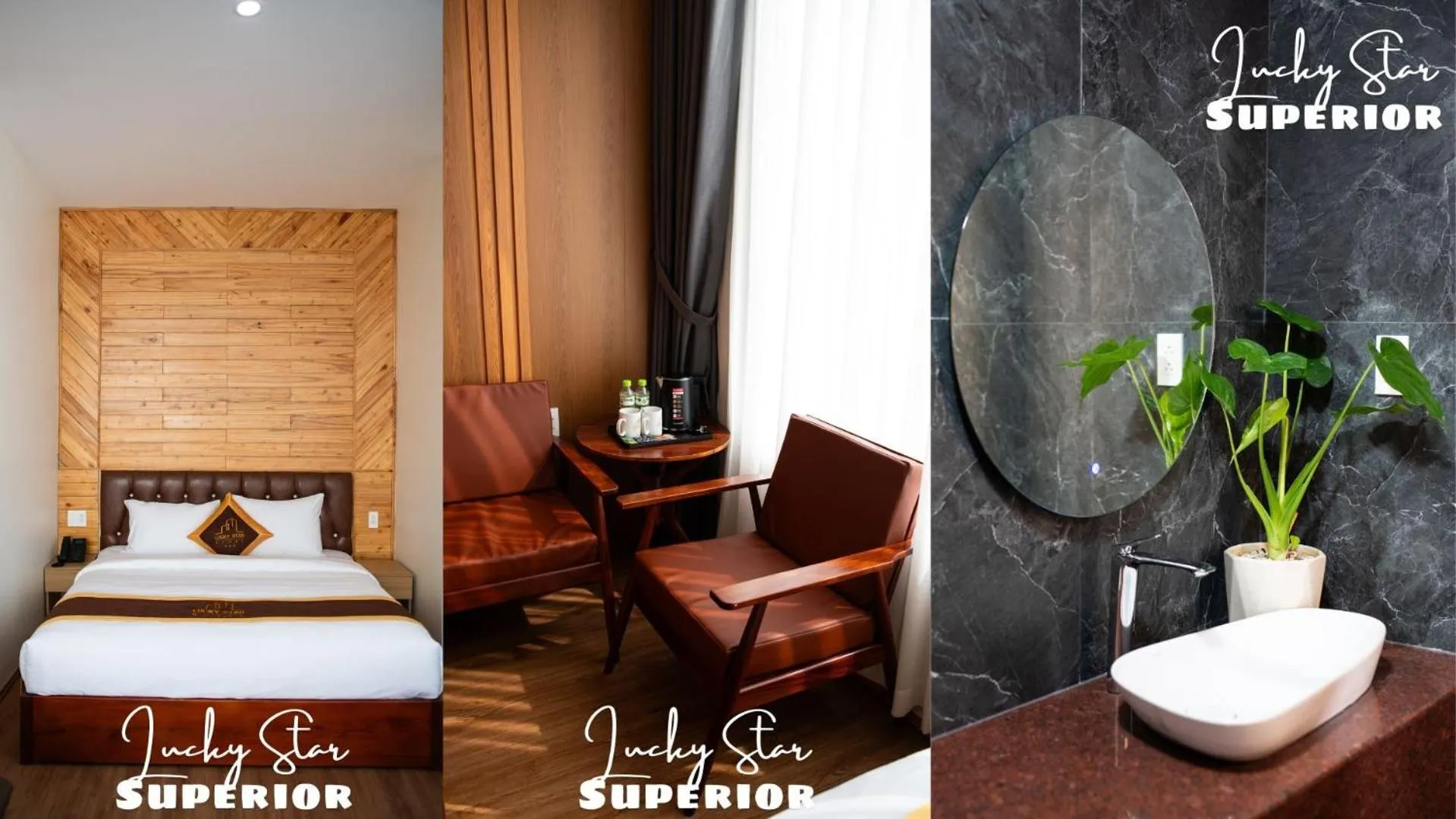 Bed in LuckyStar Hotel