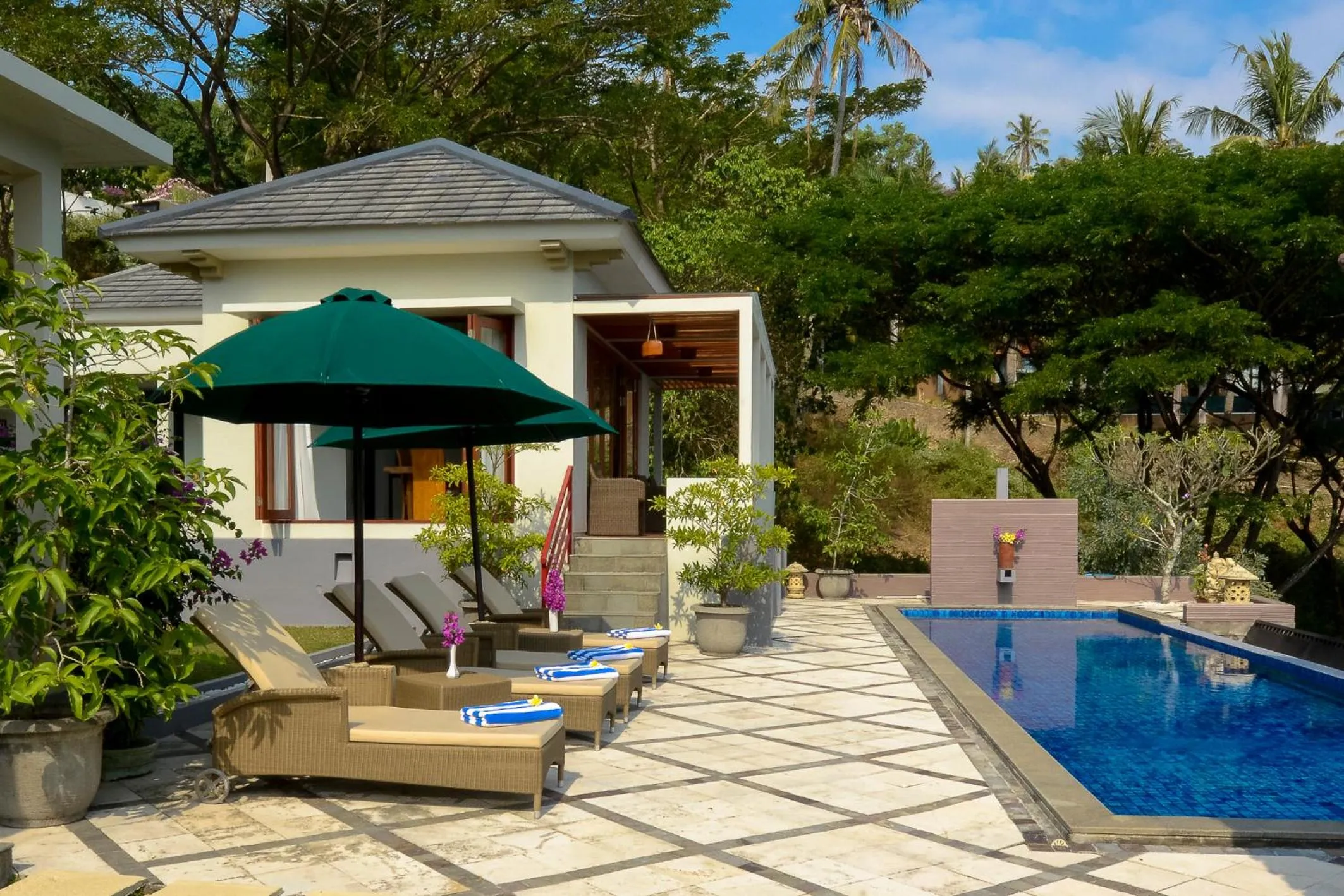 Patio in Villa Karingal