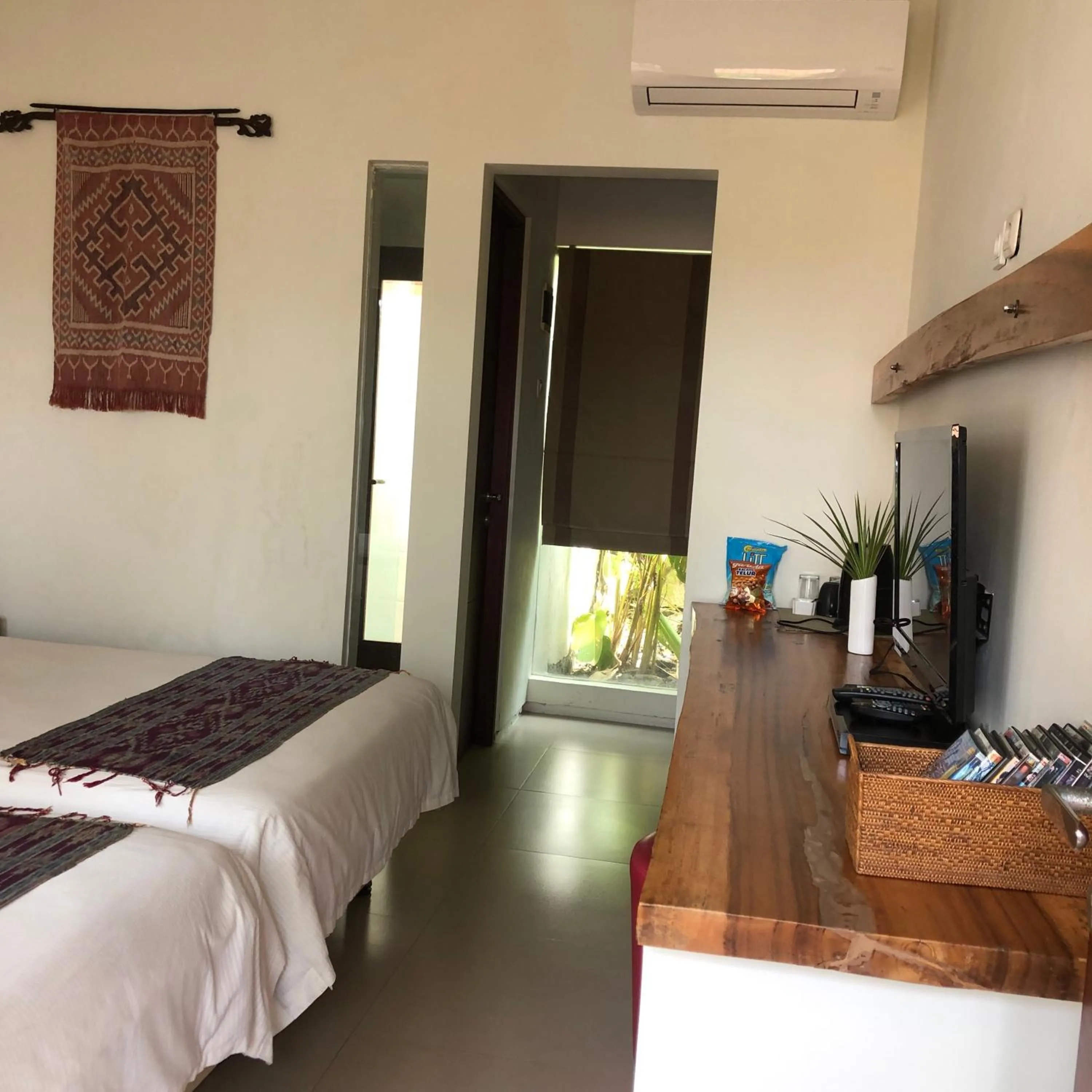 TV and multimedia, Bed in Villa Karingal