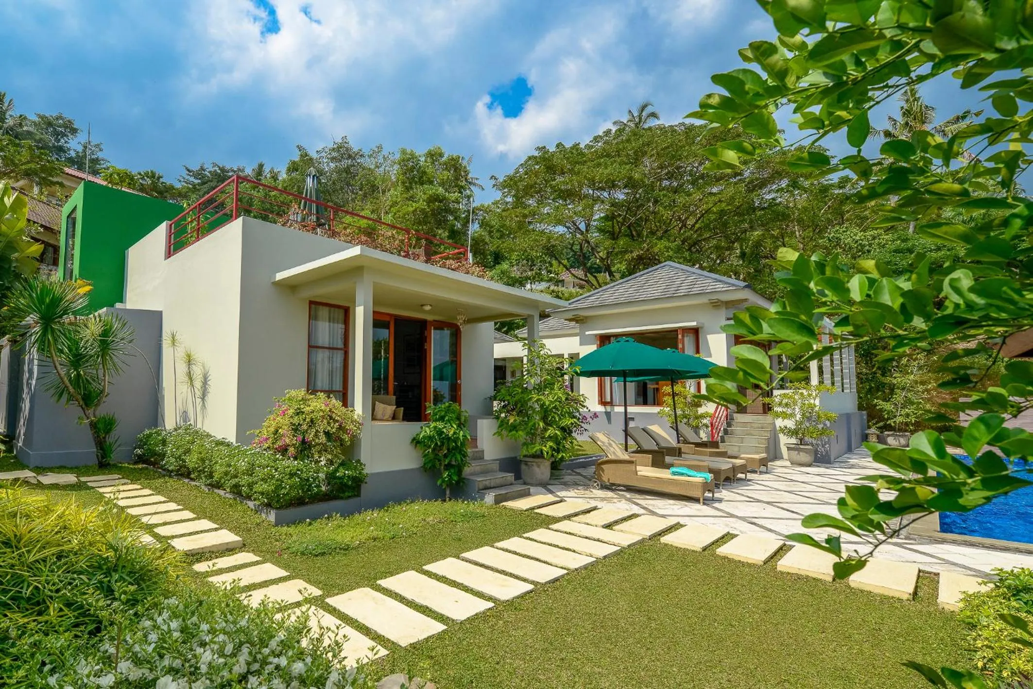 Patio in Villa Karingal