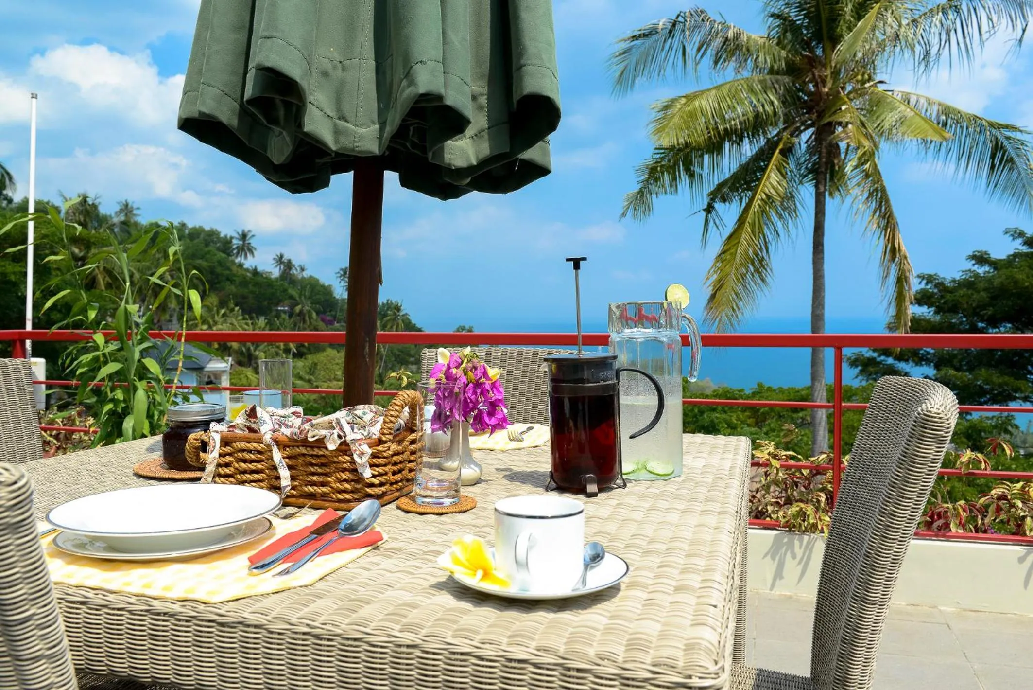 Natural landscape in Villa Karingal