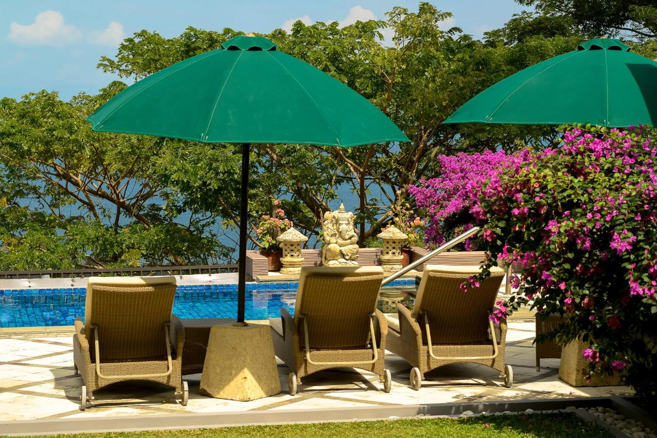 Patio in Villa Karingal