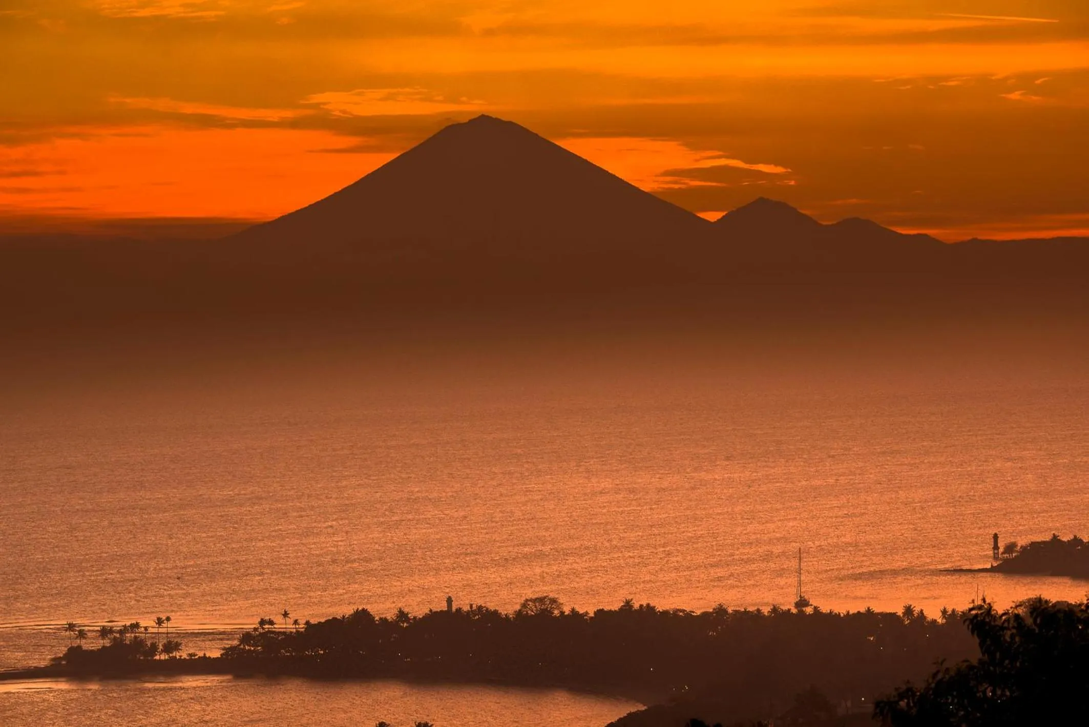 Natural landscape in Villa Karingal
