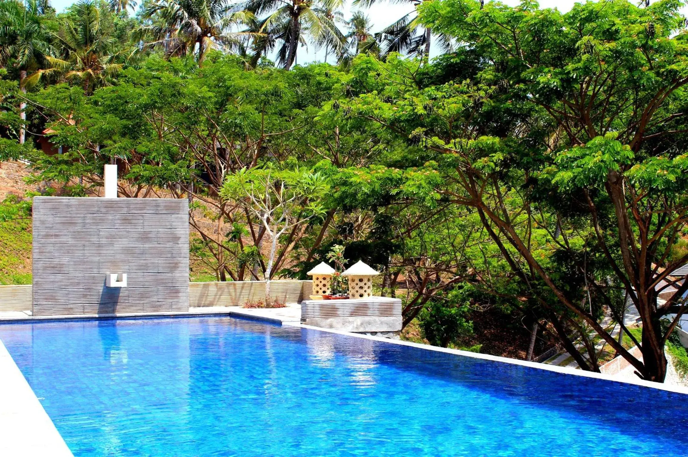 Garden view in Villa Karingal Garden view in Villa Karingal