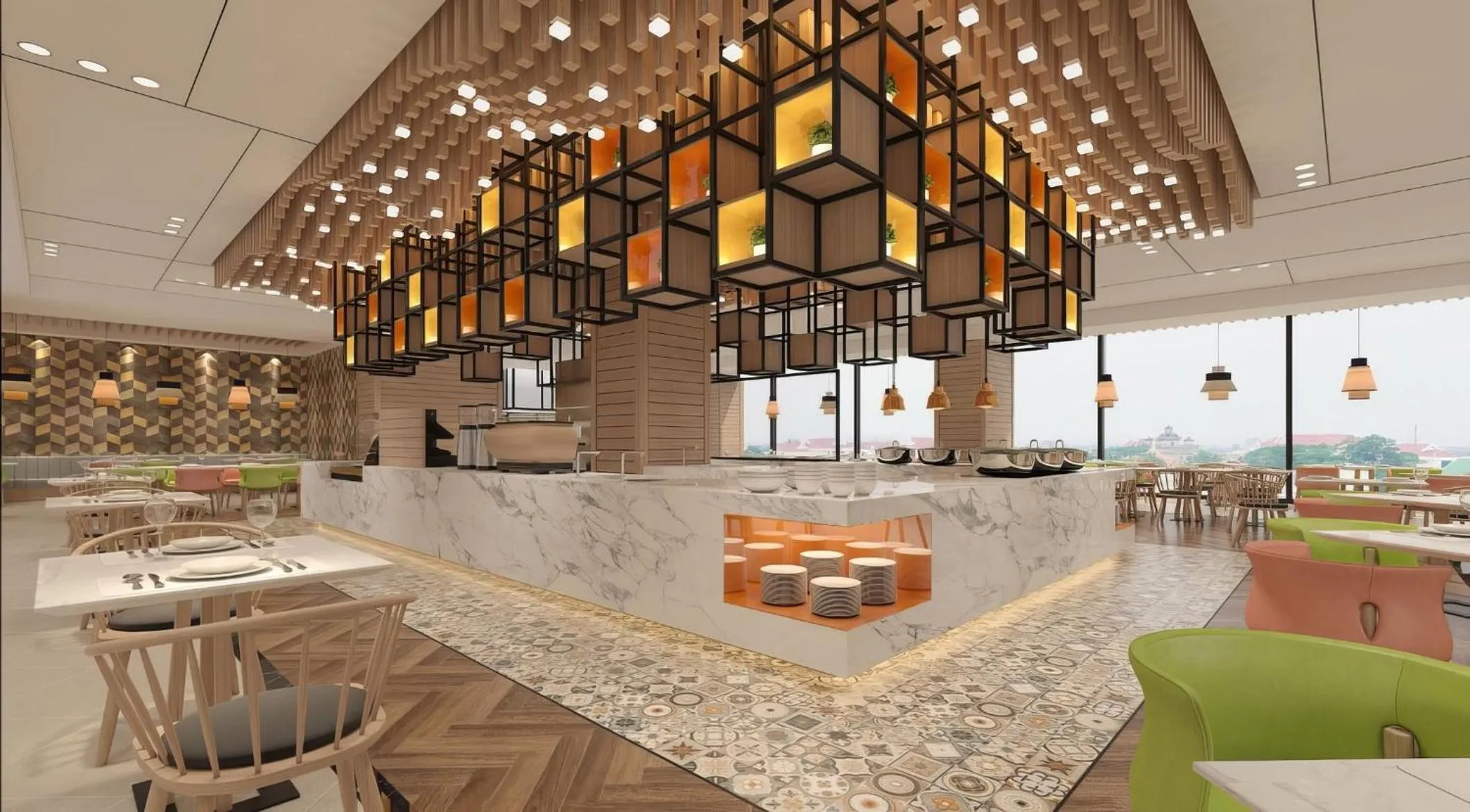 Restaurant/places to eat in Holiday Inn & Suites Vientiane by IHG