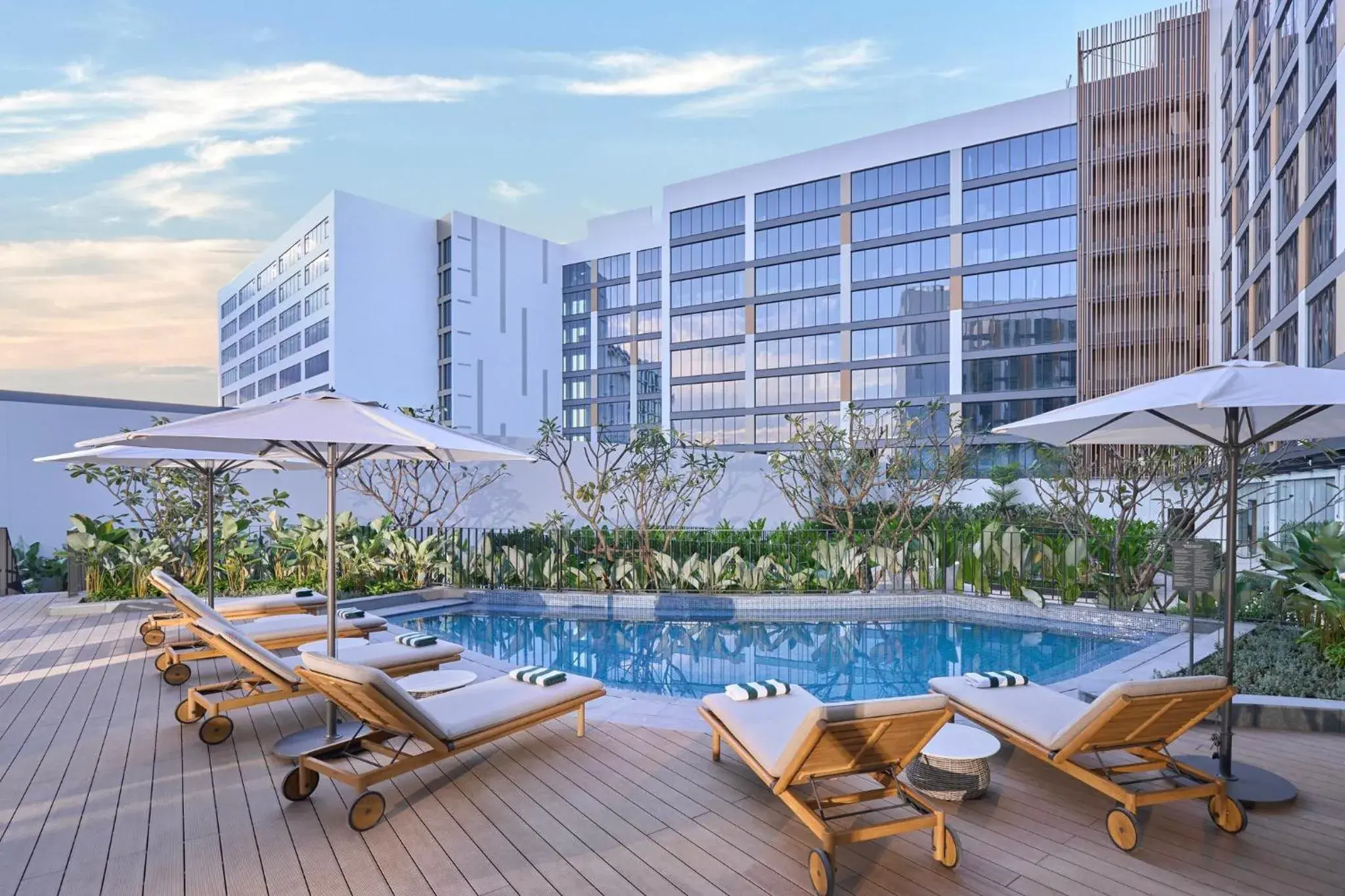 Swimming pool in Holiday Inn & Suites Vientiane by IHG Swimming pool in Holiday Inn & Suites Vientiane by IHG