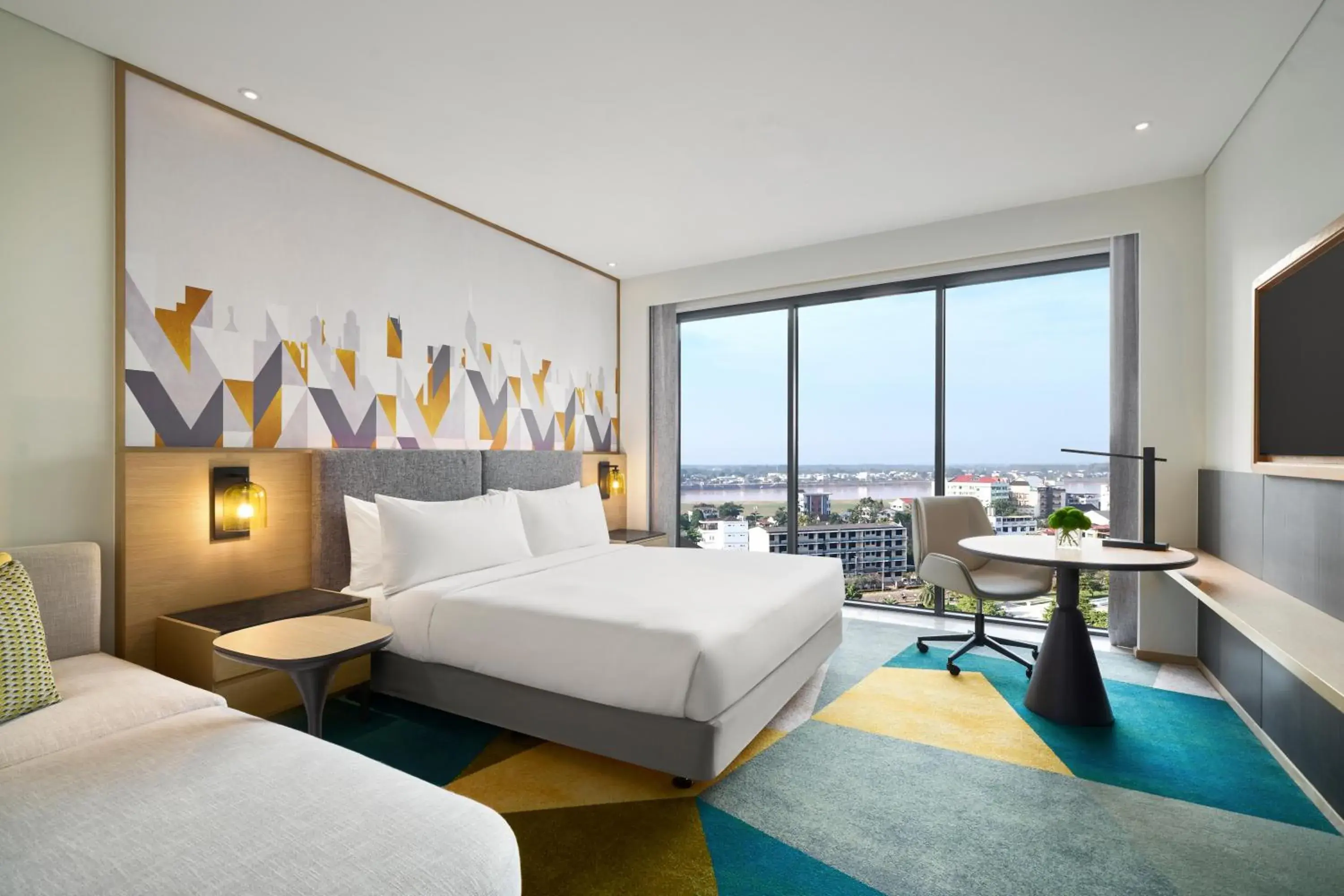 Bedroom, Bed in Holiday Inn & Suites Vientiane by IHG Bedroom, Bed in Holiday Inn & Suites Vientiane by IHG