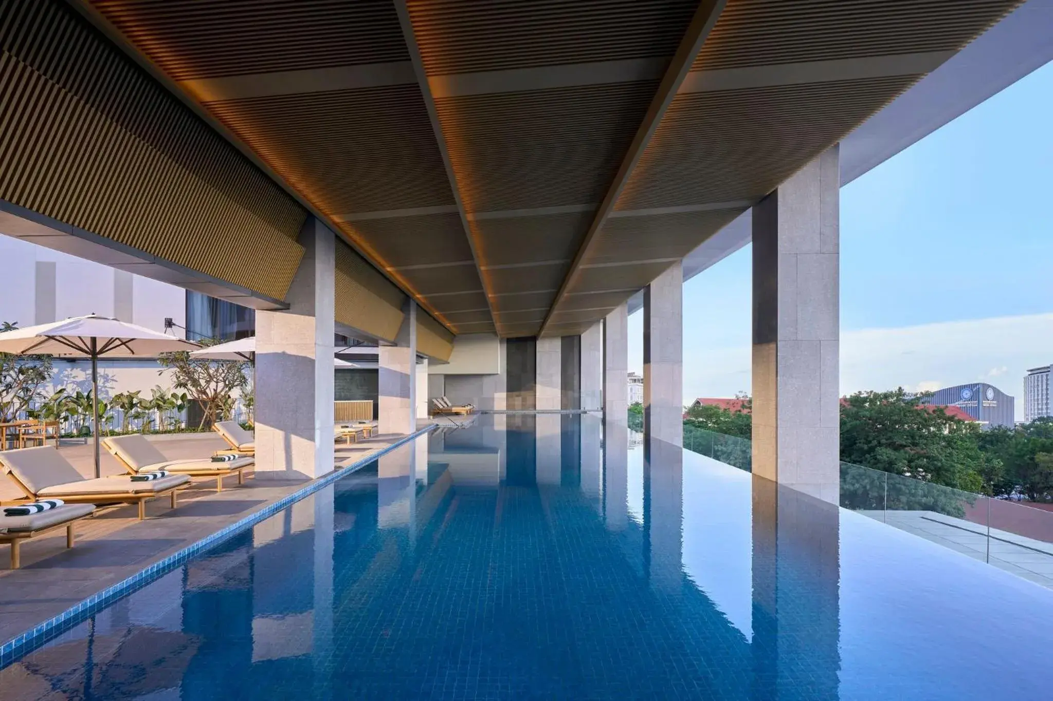 Swimming pool in Holiday Inn & Suites Vientiane by IHG Swimming pool in Holiday Inn & Suites Vientiane by IHG