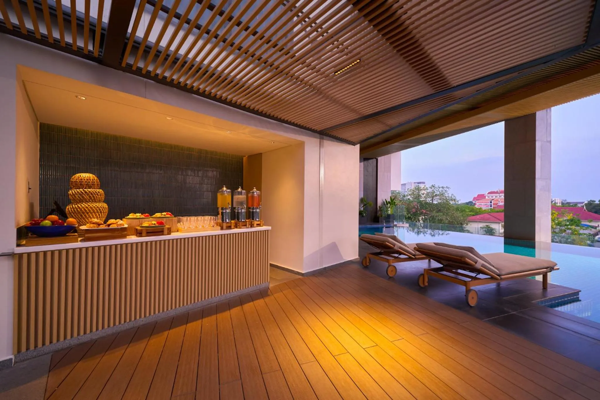 Swimming pool in Holiday Inn & Suites Vientiane by IHG