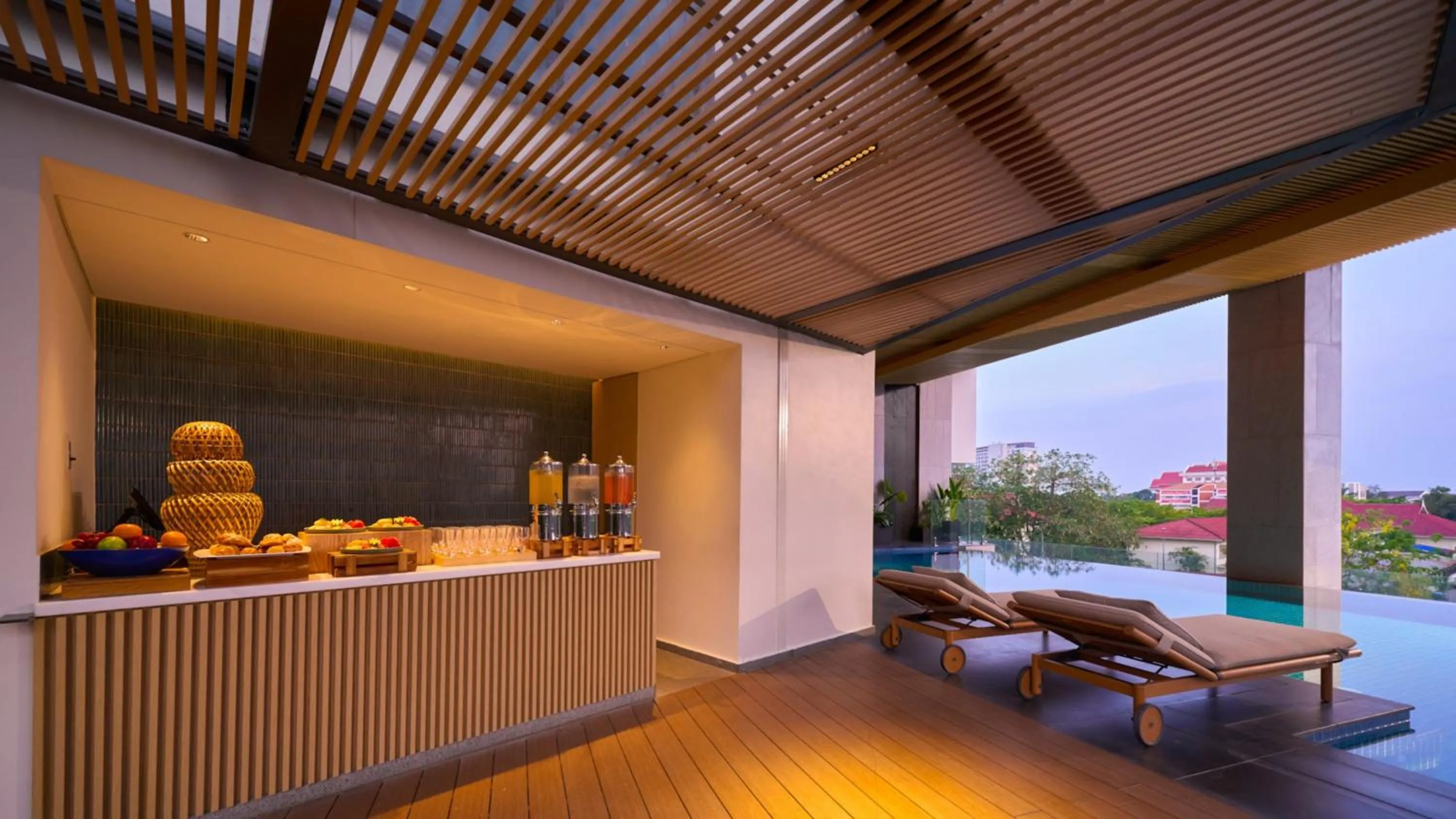 Swimming pool in Holiday Inn & Suites Vientiane by IHG