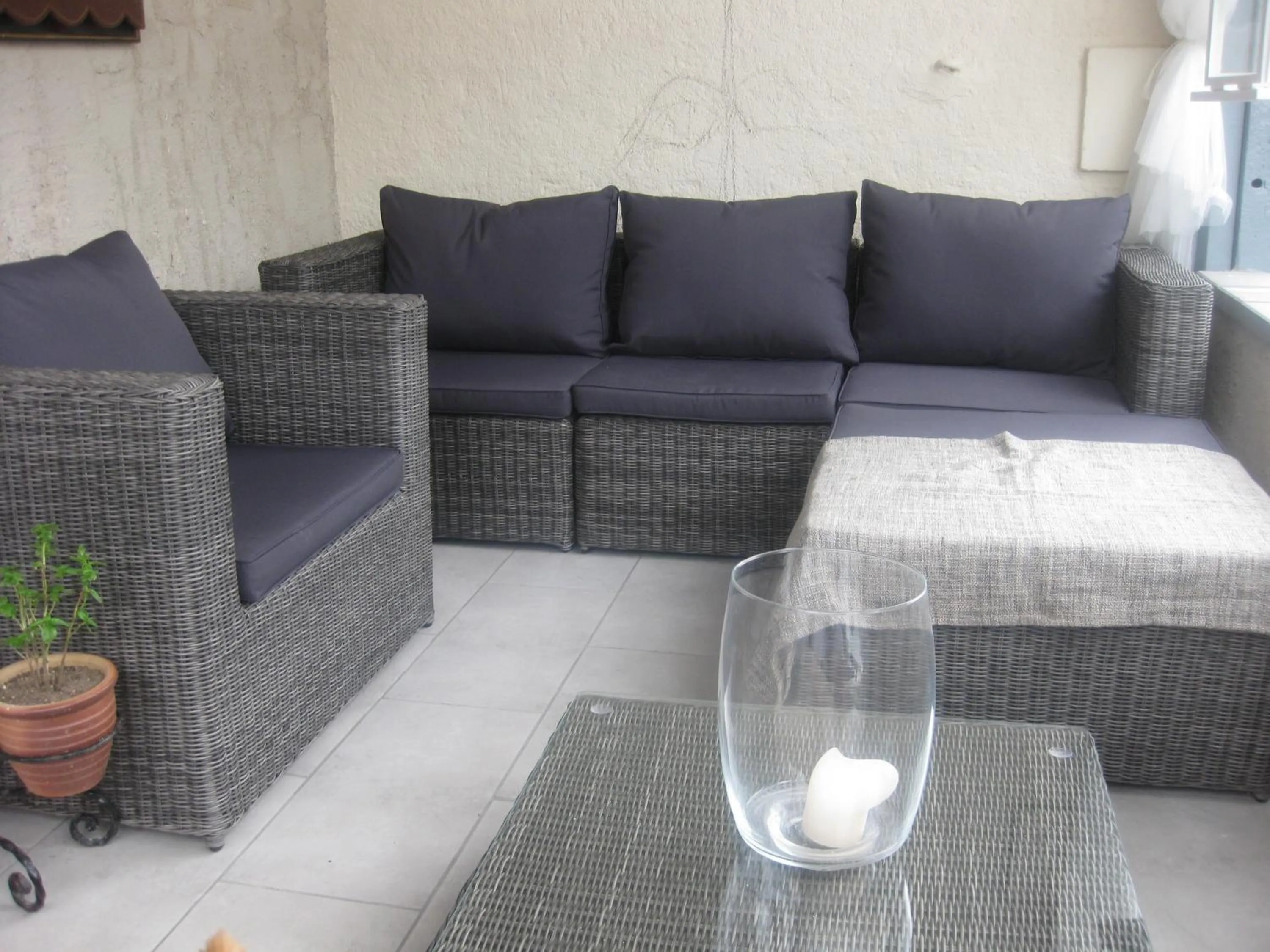 Balcony/Terrace in Le Petit Cochon chambre d` hotes